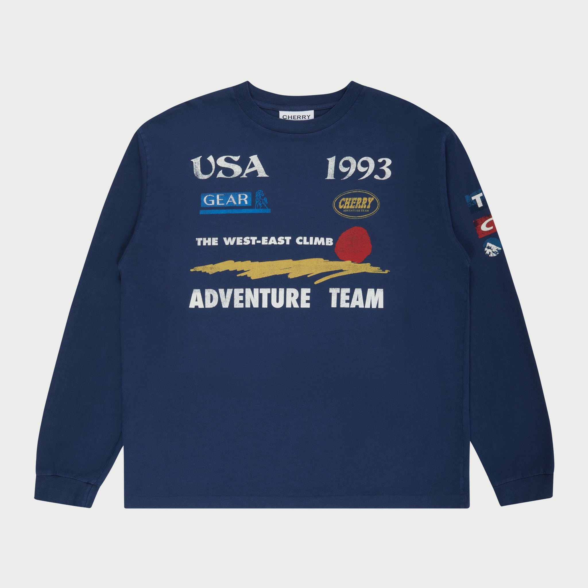 Adventure Team L/S T-Shirt (Navy)