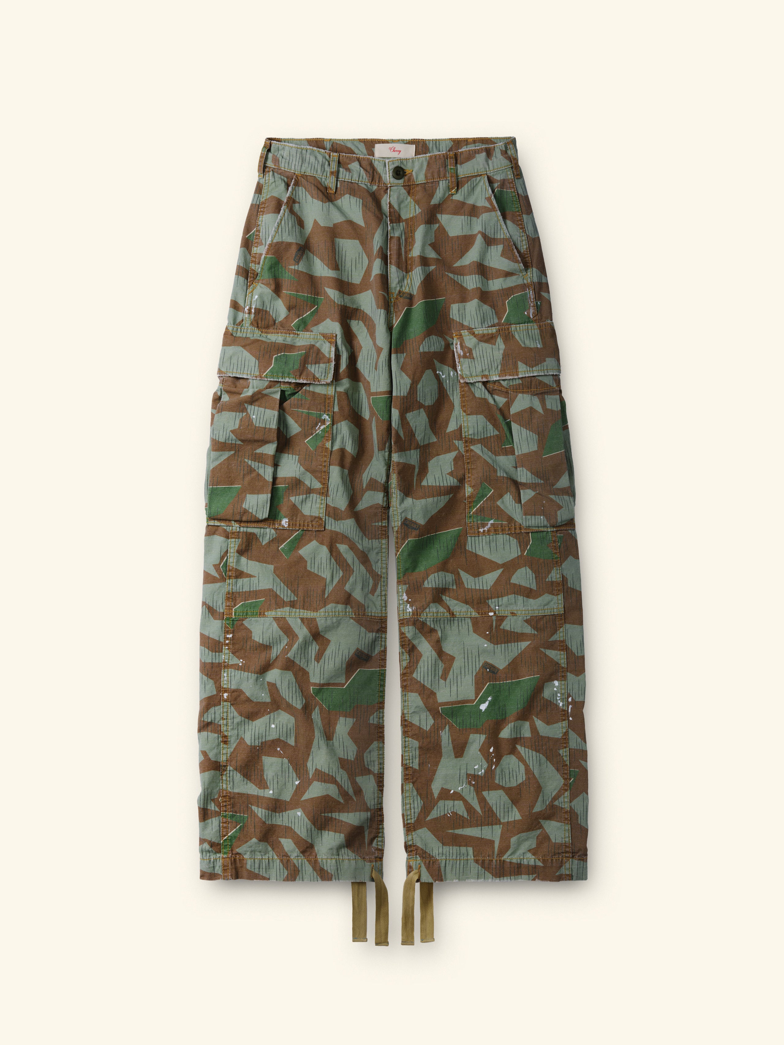 Wide Leg Cargo Pants (Camo) – CHERRY LA