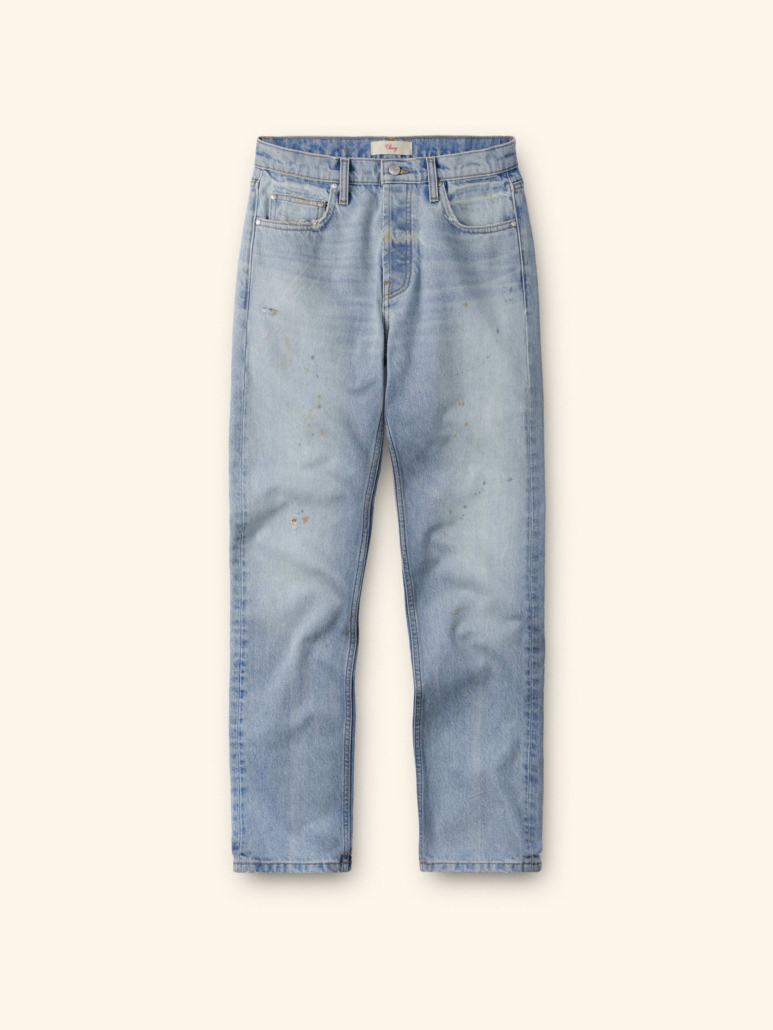 Straight 5 Pocket Jeans (Light Wash) – CHERRY LA