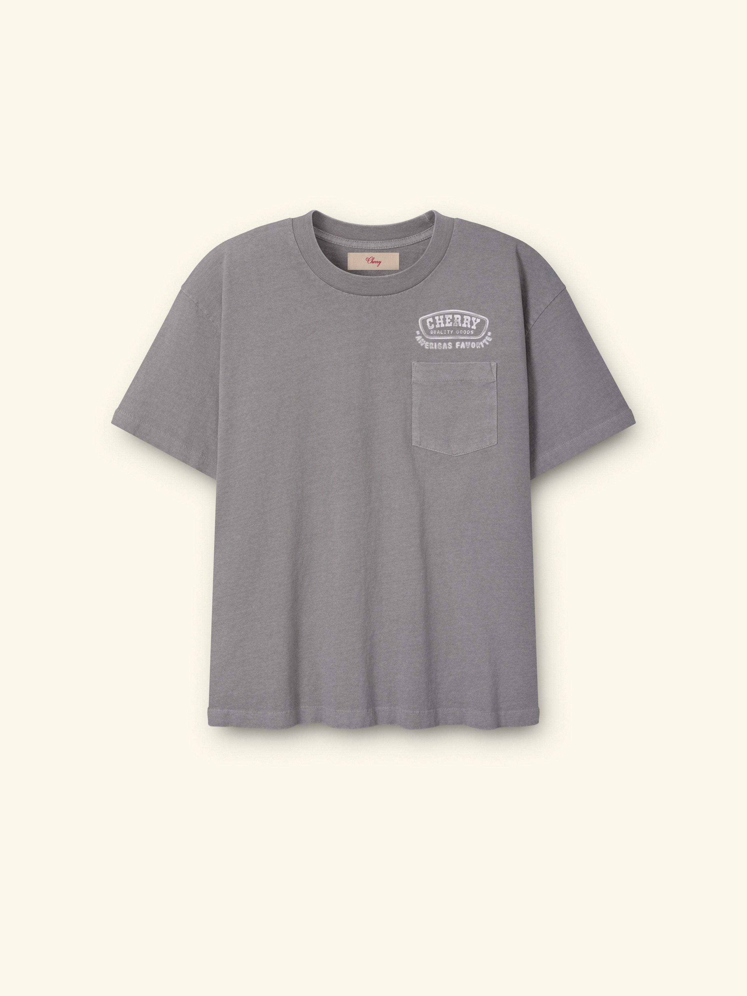Cape Canaveral Classic Pocket Tee (Smoke) – CHERRY LA