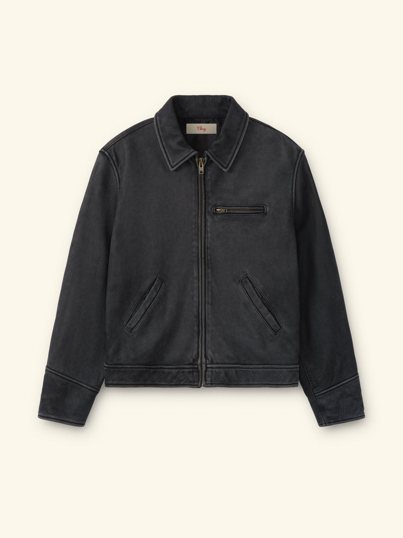 Vintage Leather Club Jacket