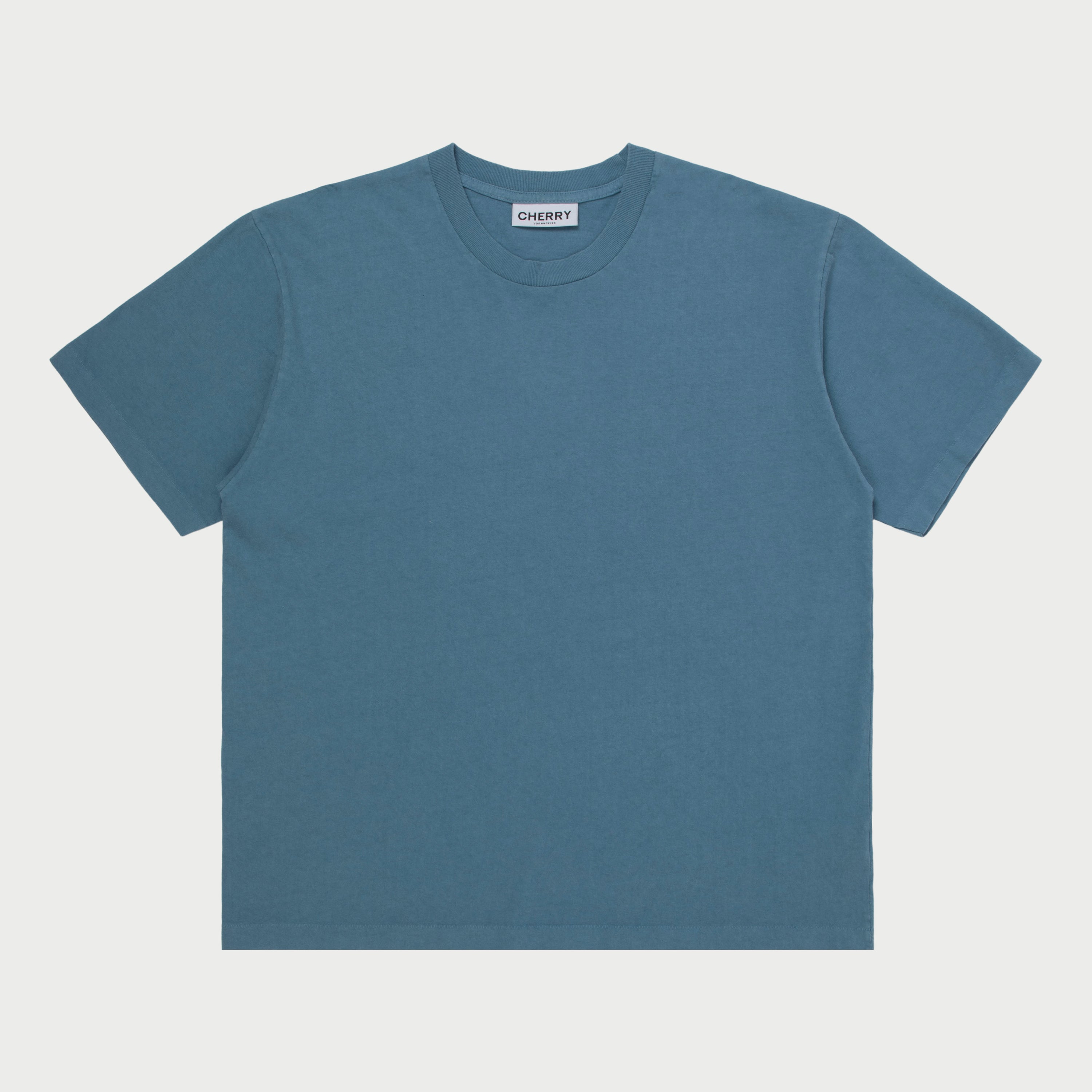 Basic S/S Tee (Pacific Blue)