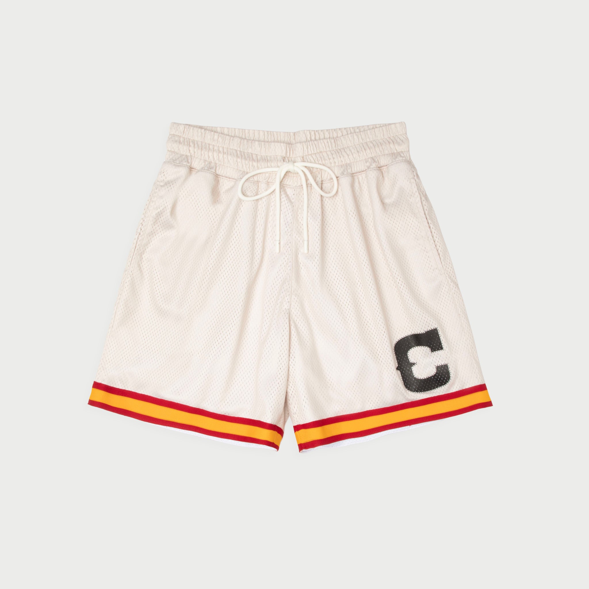 Cherry Basketball Shorts Tan CHERRY LA