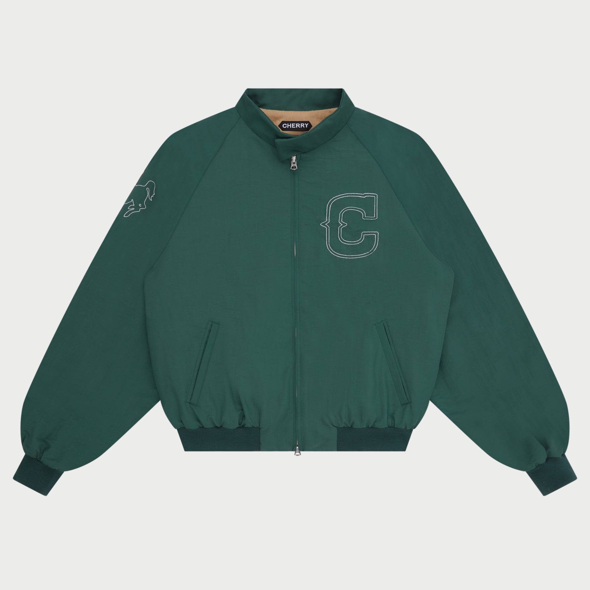 Nylon Championship Jacket – CHERRY LA - Main Image