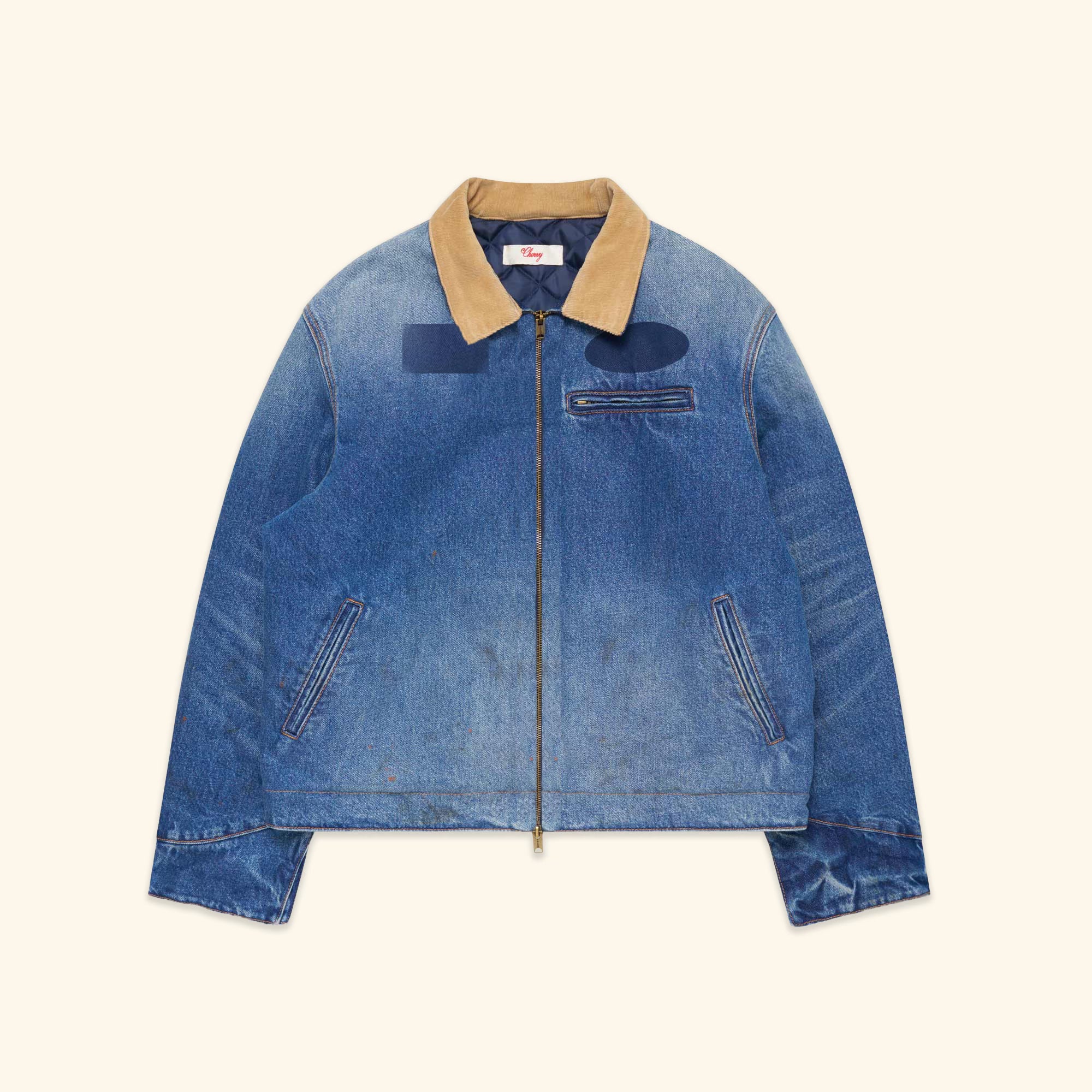 ジャケット・アウター shiun FADED DENIM JACKET S size shiun FADED DENIM JACKET S size