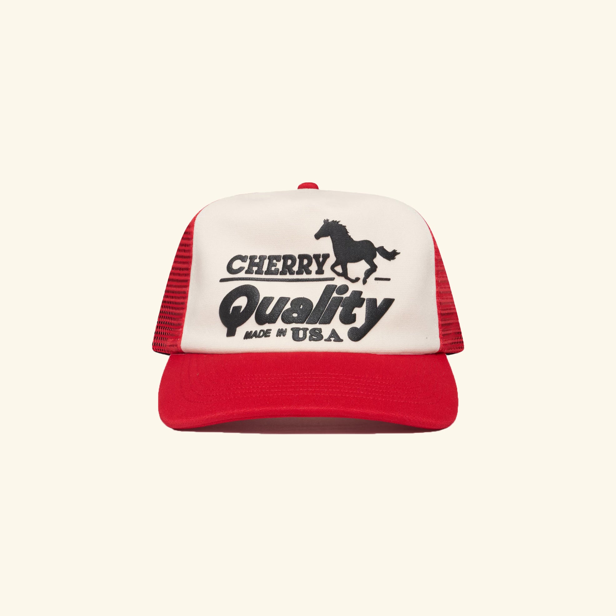 Poppi I Love Texas Cherry Red Trucker Hat THE RED POPPY HAT ? A special release ready for Valentine main image 3