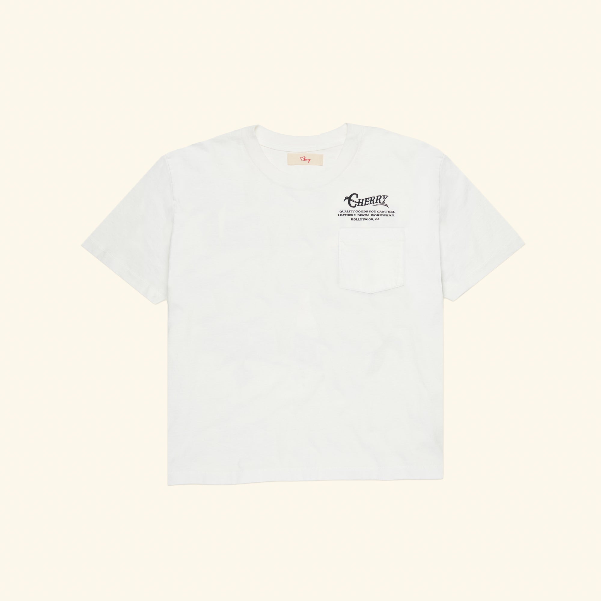 Best Of The Breed Classic Pocket T-Shirt (Vintage White) – CHERRY LA