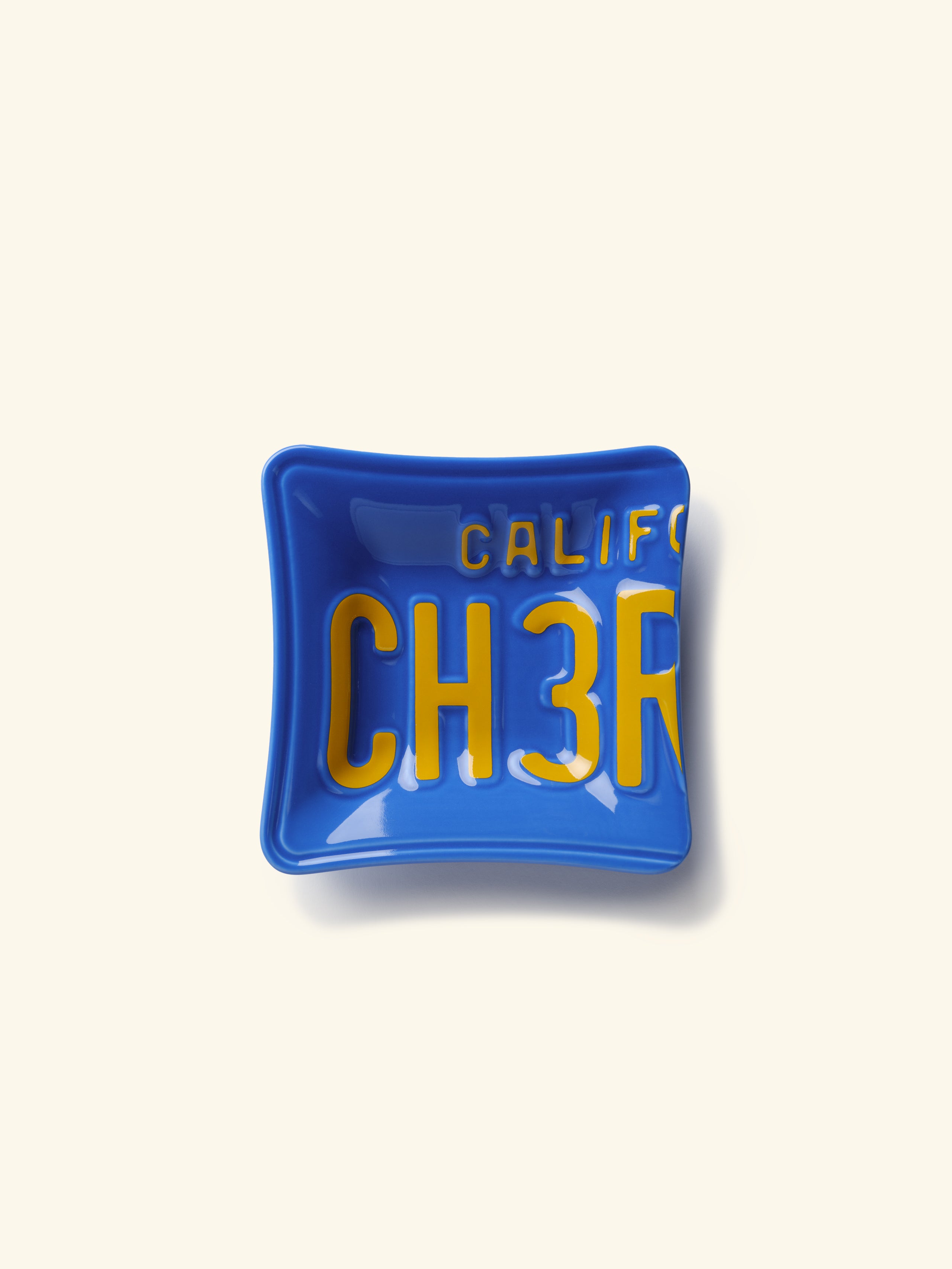 California License Plate Tray (Blue) – CHERRY LA