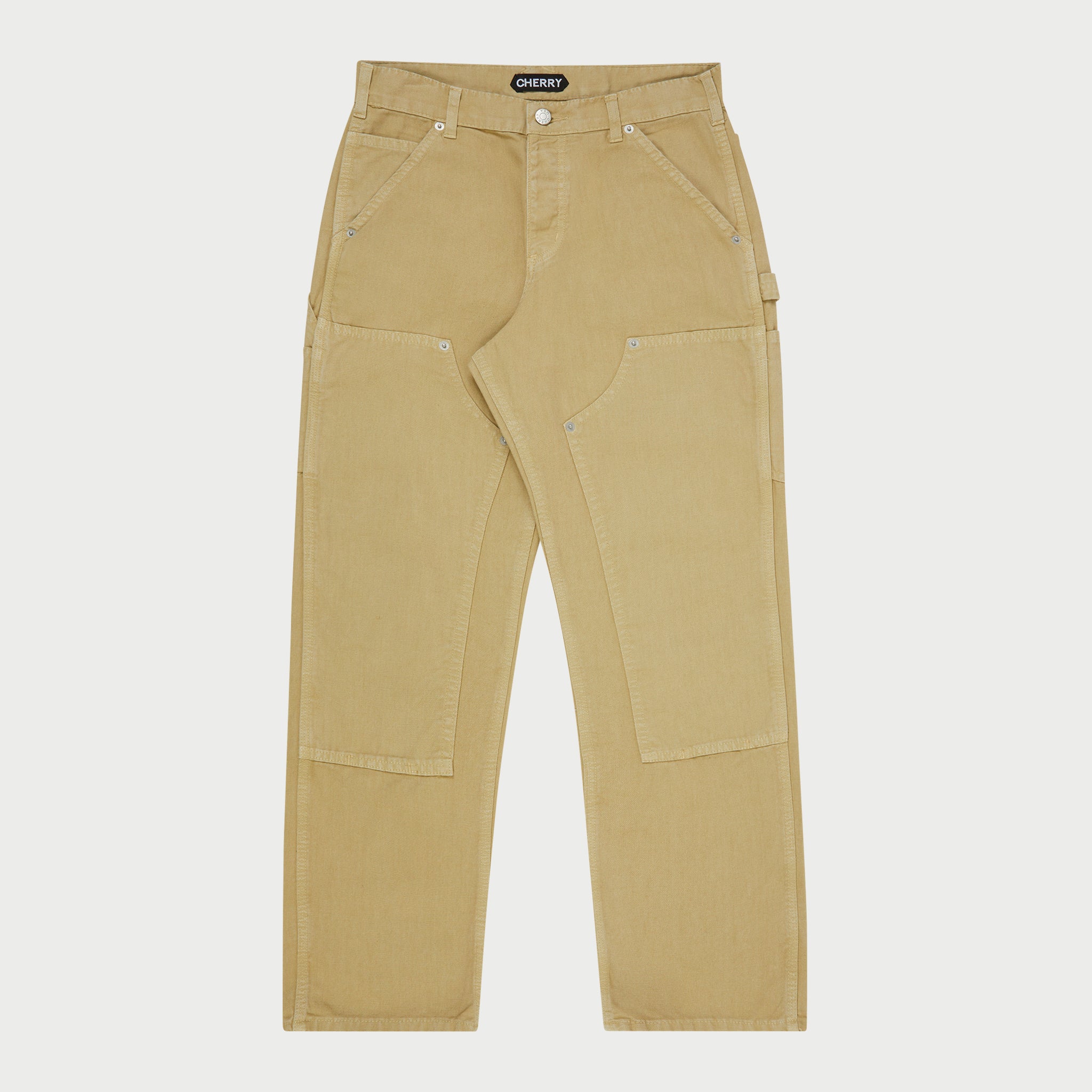 Classic Canvas Double Knee (Tan)