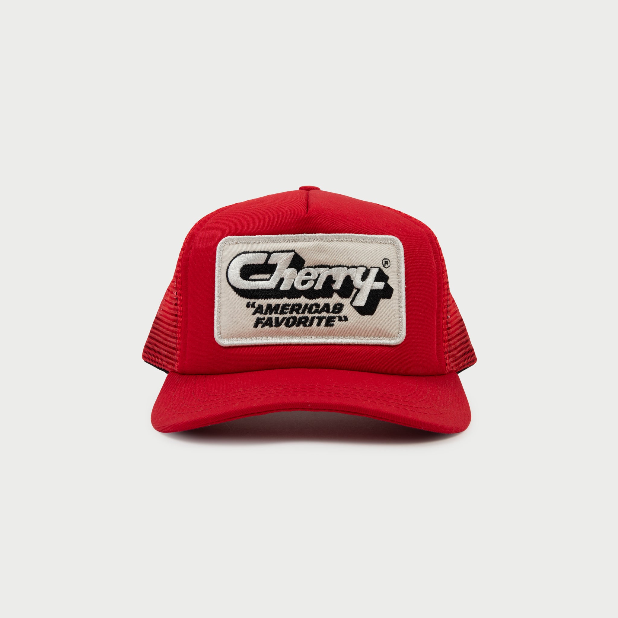 District Trucker Hat - Cherry Cola