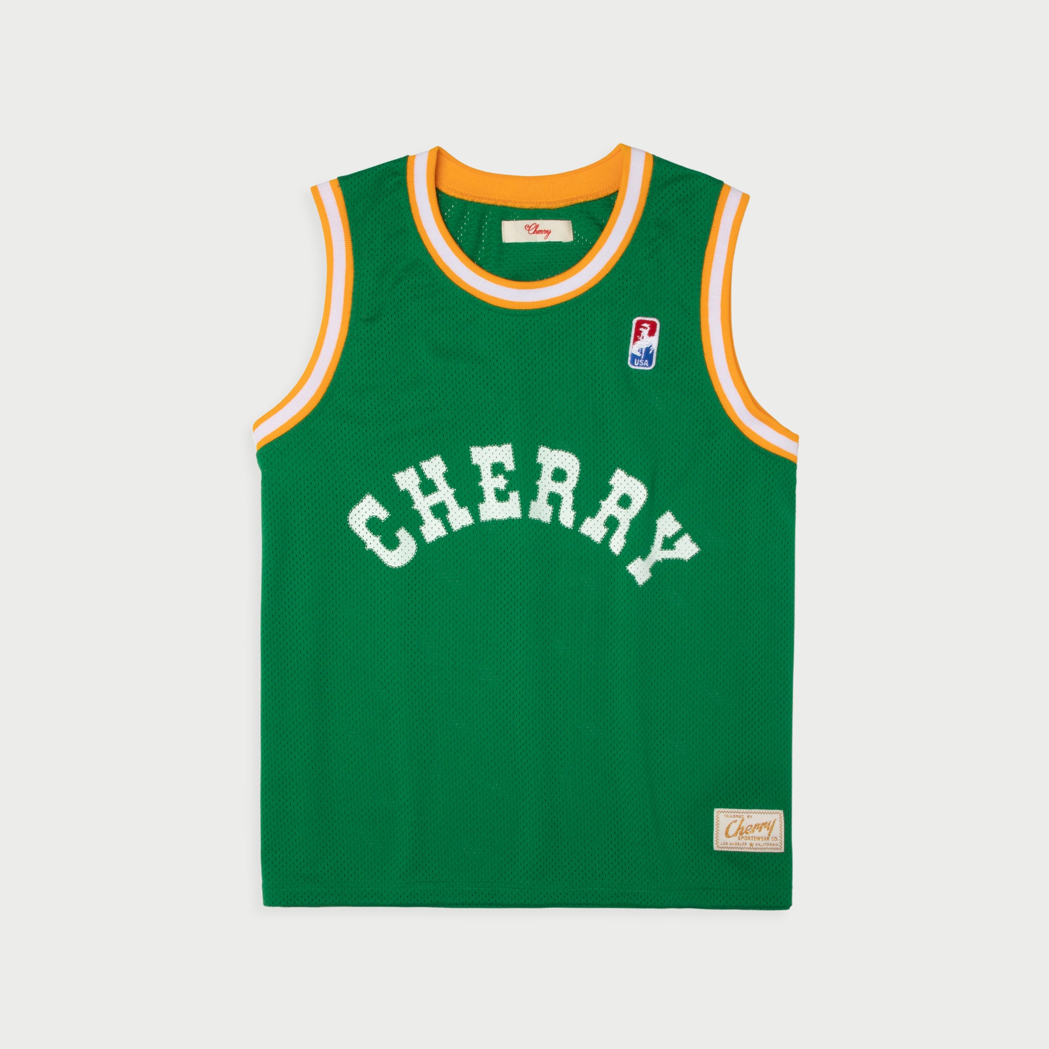 Fashion jersey basketball green