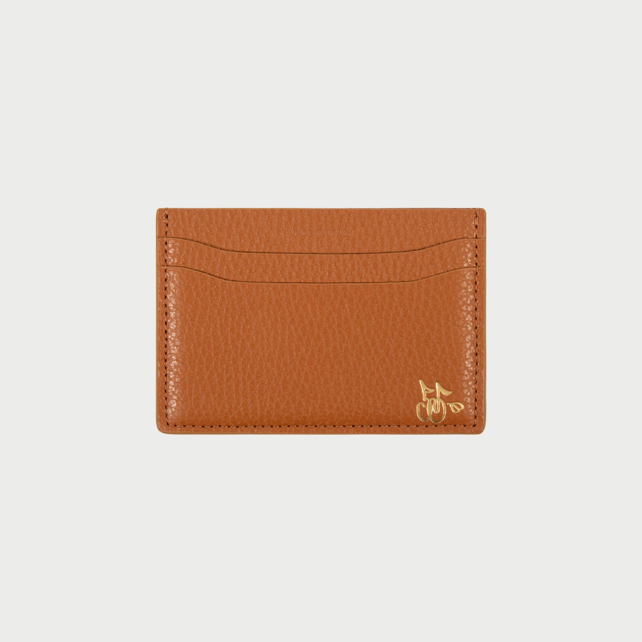 Leather Card Holder (Saddle Brown)