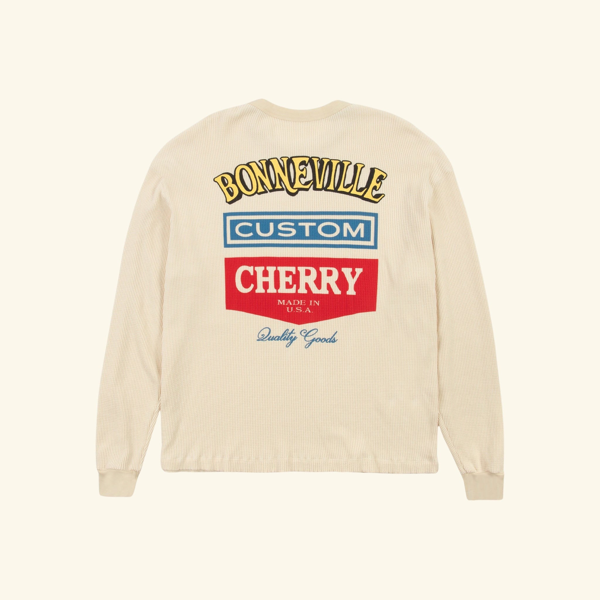 Cherry x GDC Boxy Pocket Thermal L長袖Tシャツ Boxy Thermal Longsleeve (Natural) – CHERRY LA Cherry x GDC Boxy
