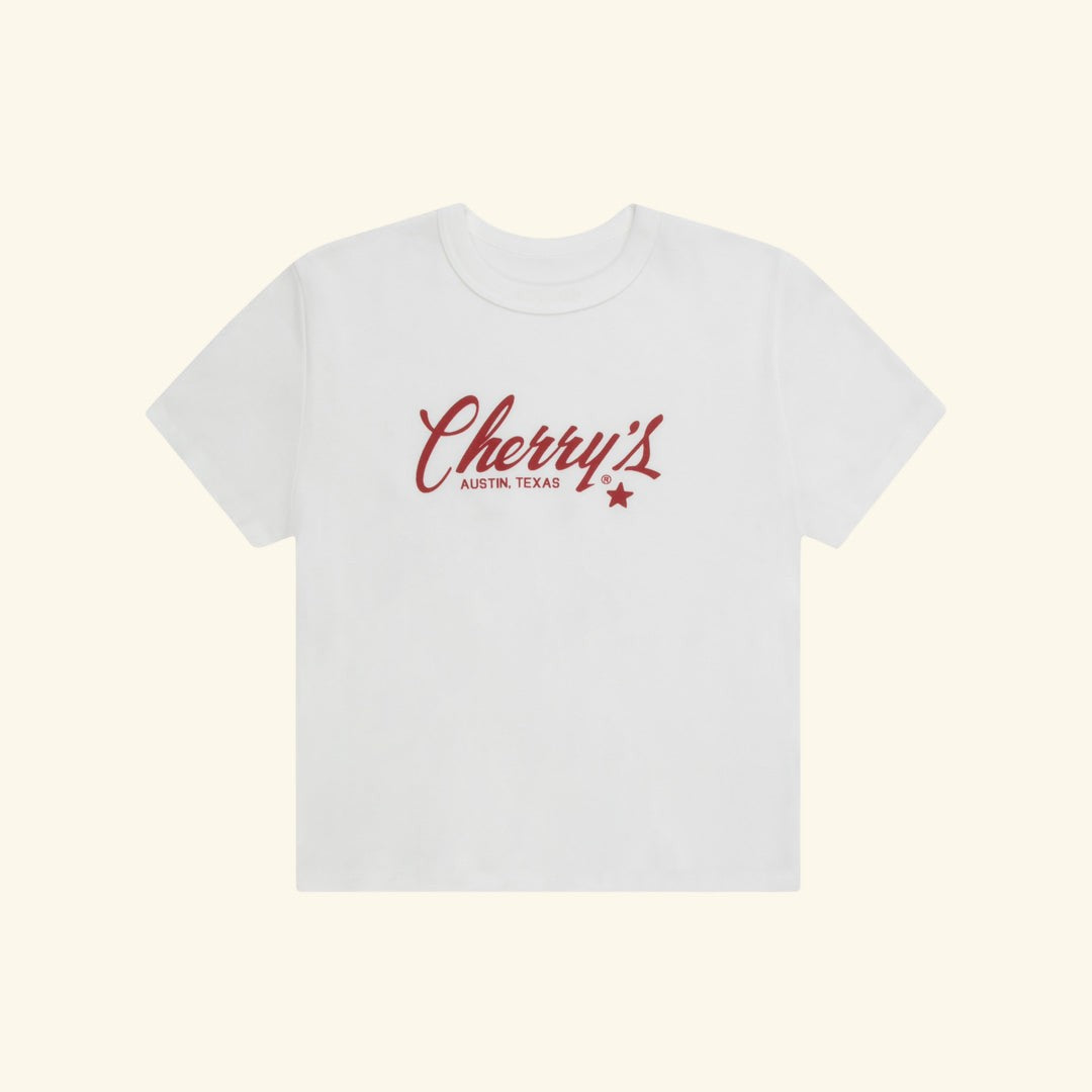 Austin Baby Tee – CHERRY LA