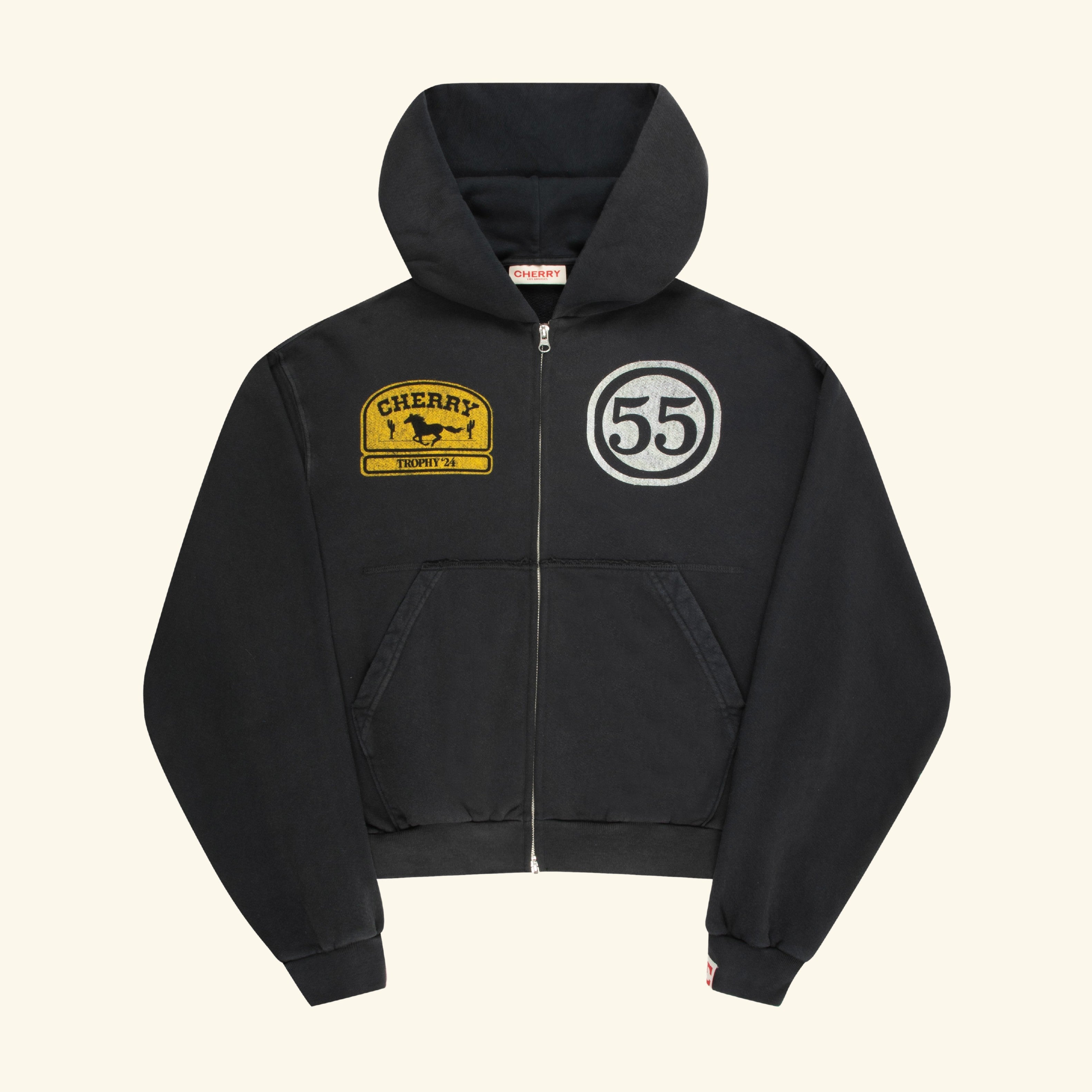 Off Road Zip-Up Hoodie – CHERRY LA