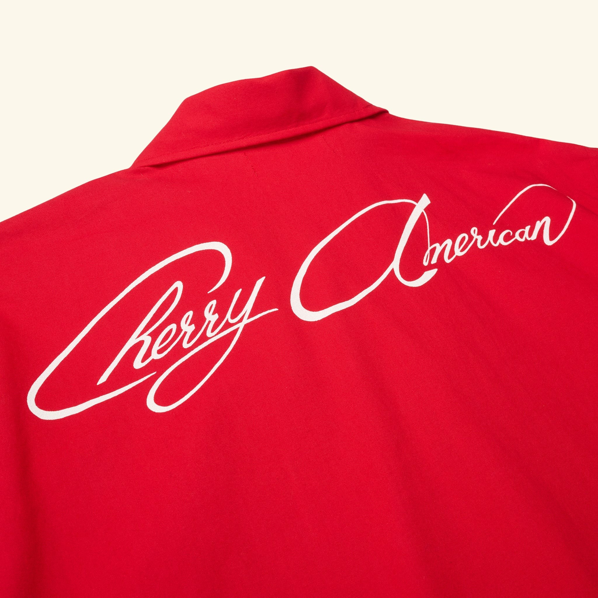 Western Twill Mechanic Shirt (Sun Faded Red)