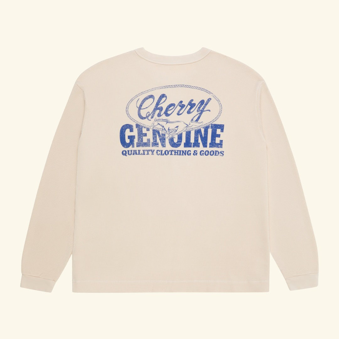 Genuine Boxy Thermal Long Sleeve – CHERRY LA