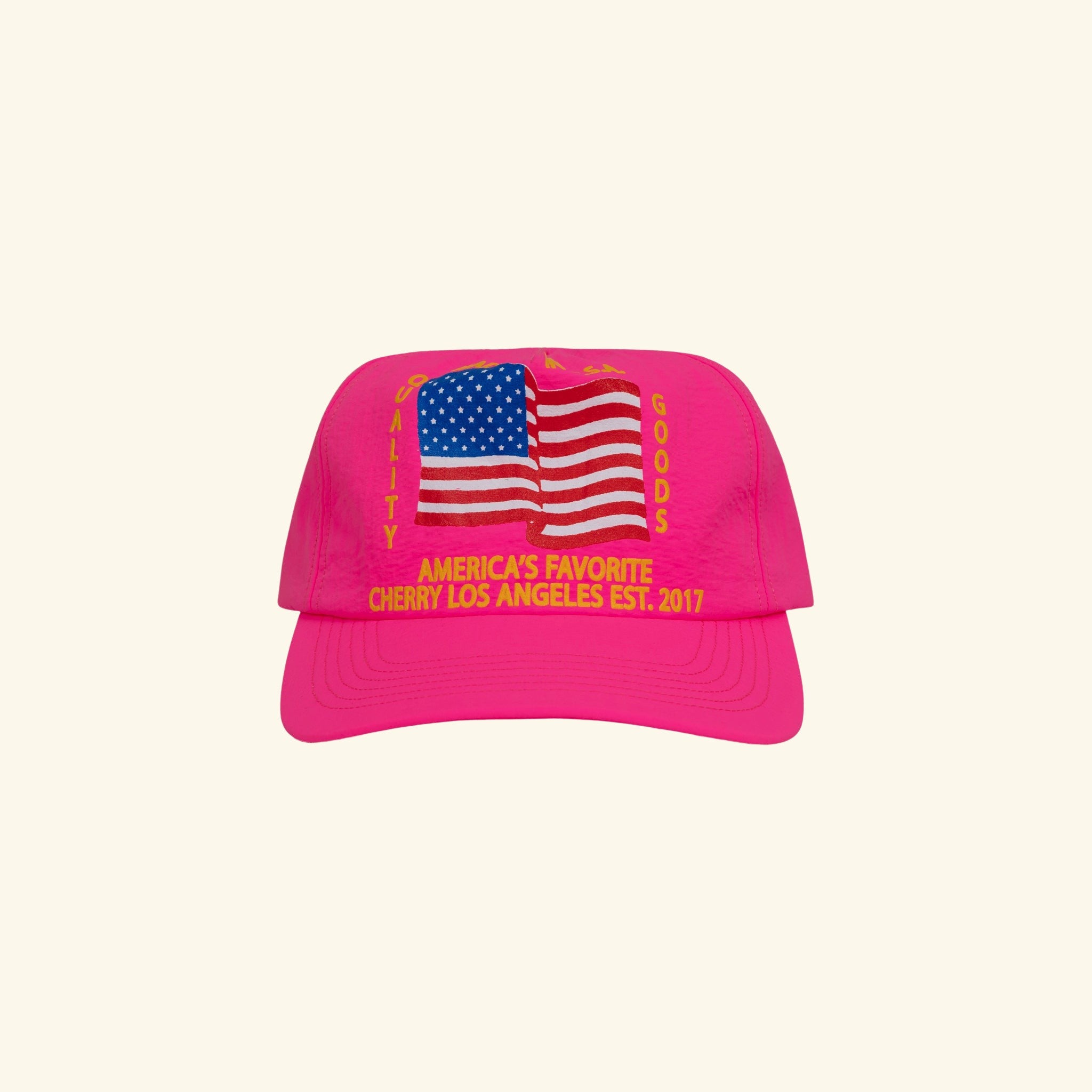 America's Favorite 5 Panel Hat (Fuchsia) – CHERRY LA