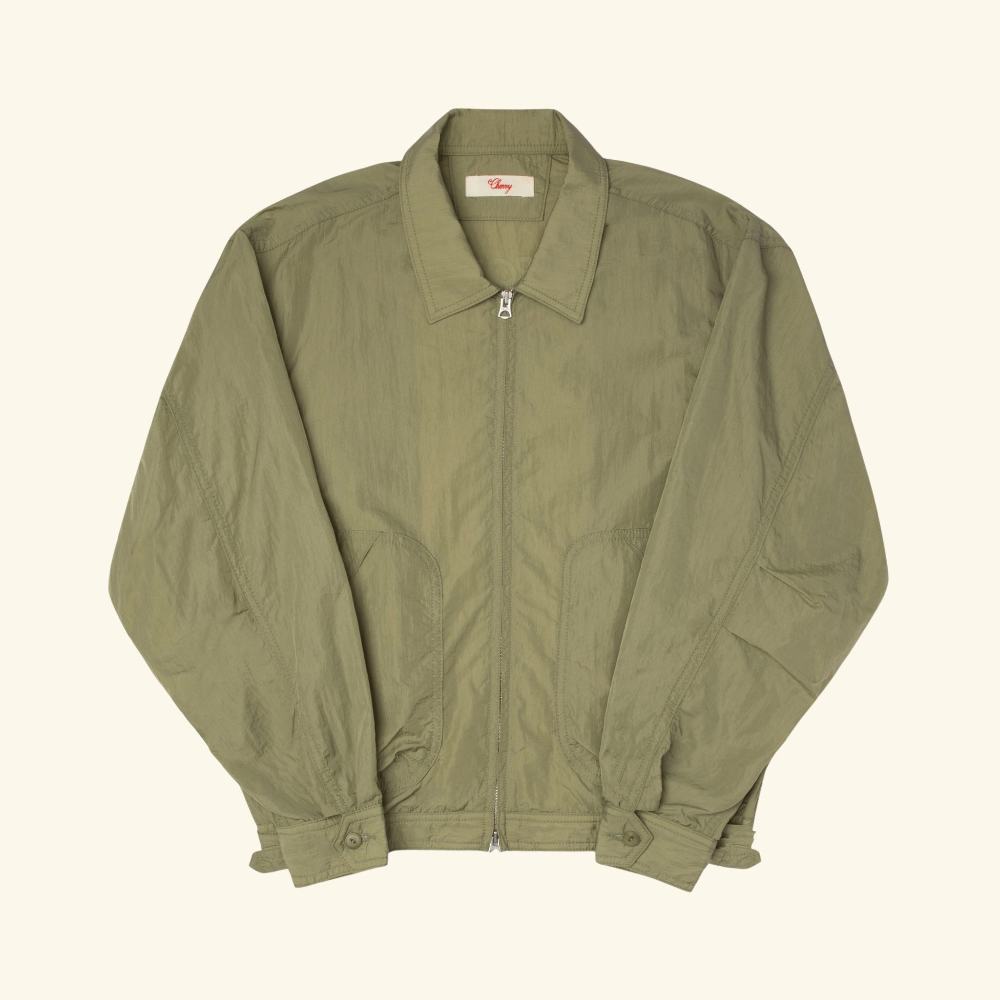 CLUBHAUS × TANGRAM / NYLON JACKET OLIVE CLUBHAUS × TANGRAM DICE NYLON TRAINING JACKET OLIVE TGA-MB16