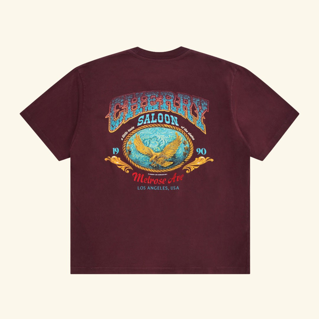 Saloon Pocket T-Shirt – CHERRY LA
