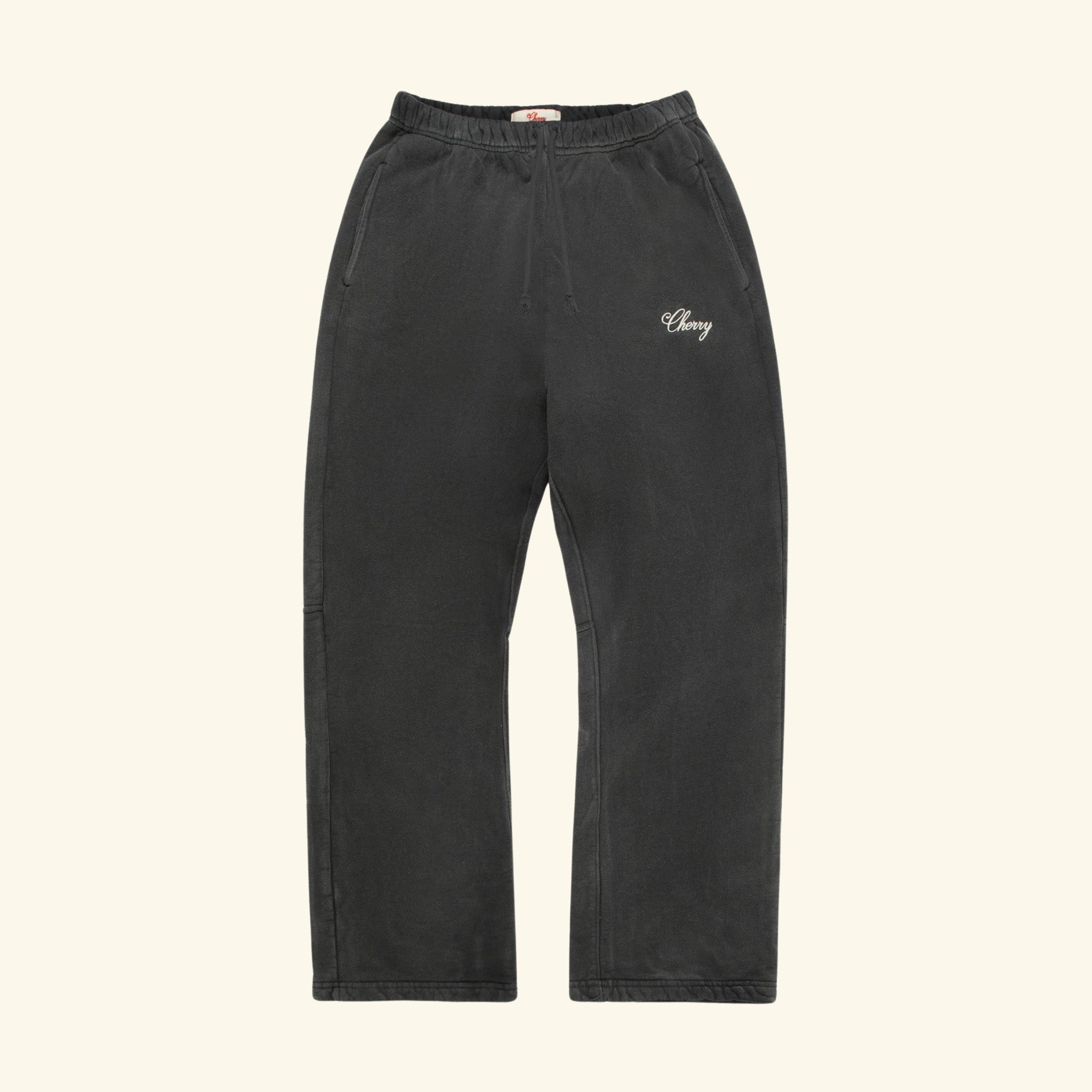 限定完売品！Acid Black Cherry 公式スウェットパンツ　レディース American Classic Sweatpants (Sun Faded Black) – CHERRY LA