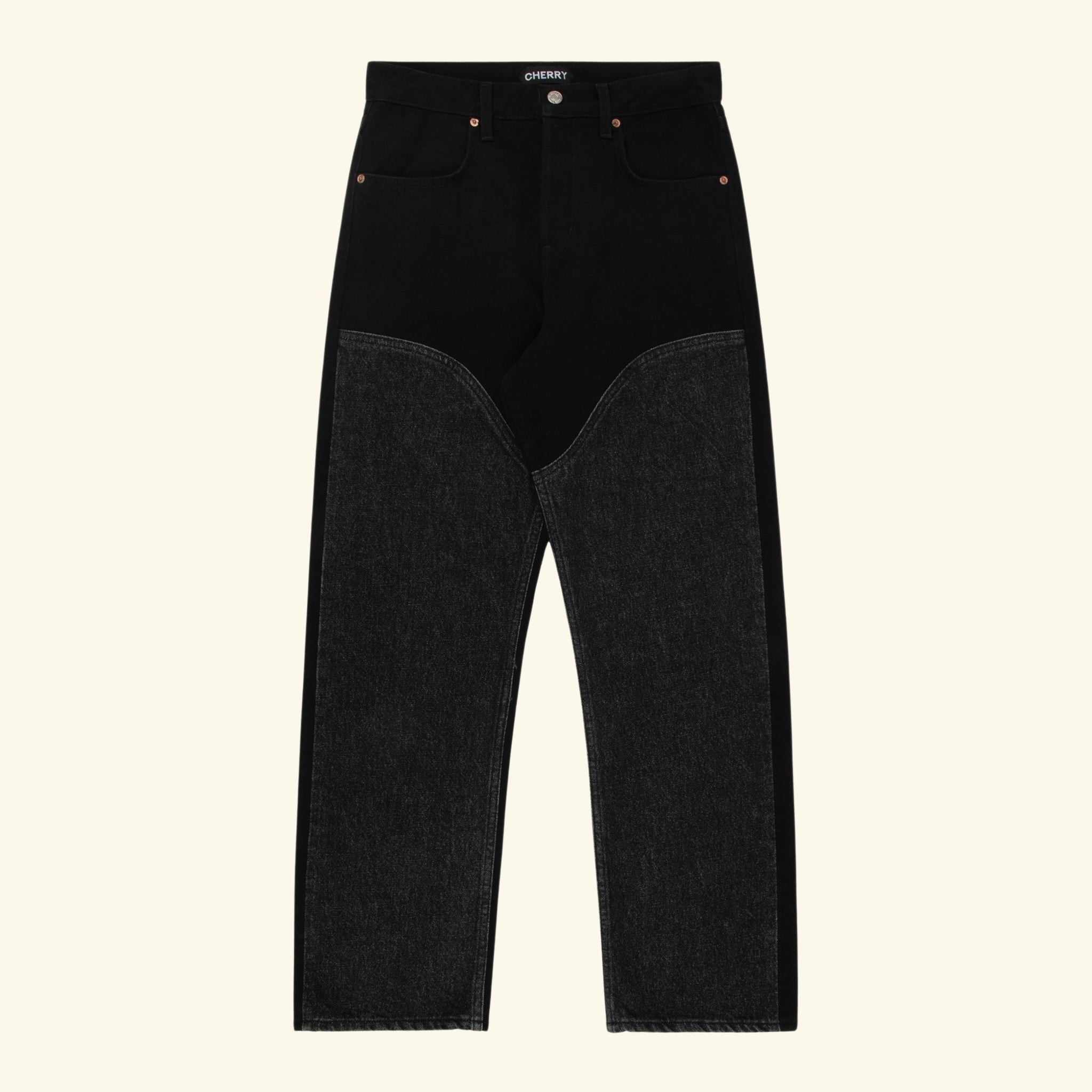Chap Denim Pant (Black) – CHERRY LA