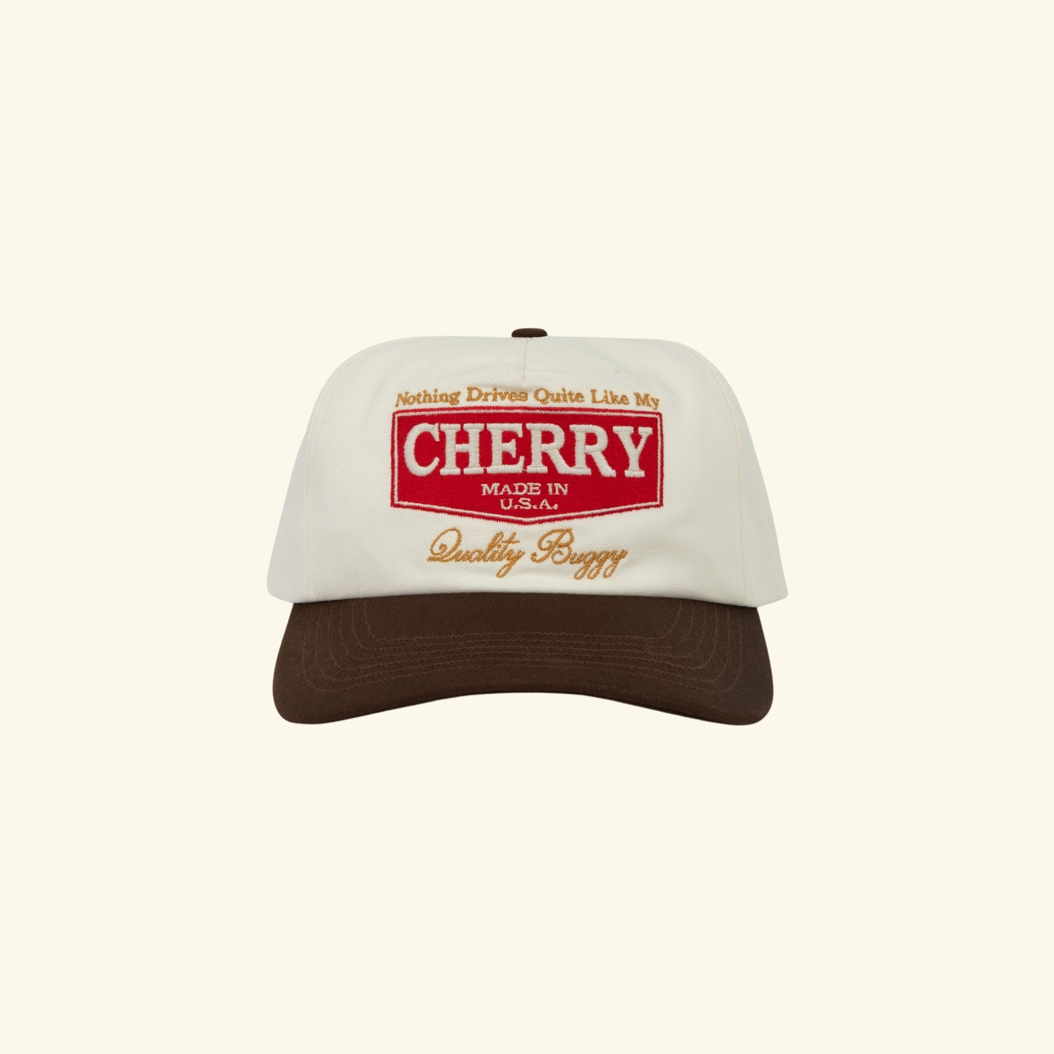 Quality Buggy 5 Panel Hat (Natural) – CHERRY LA