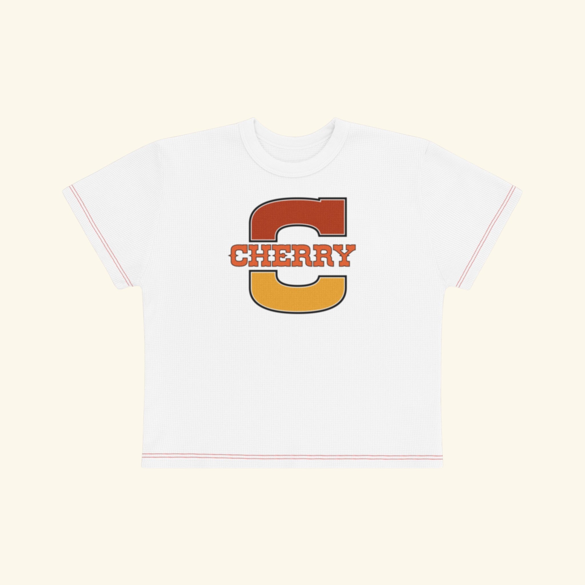 Fox X Cherry Contrast Baby Tee – CHERRY LA