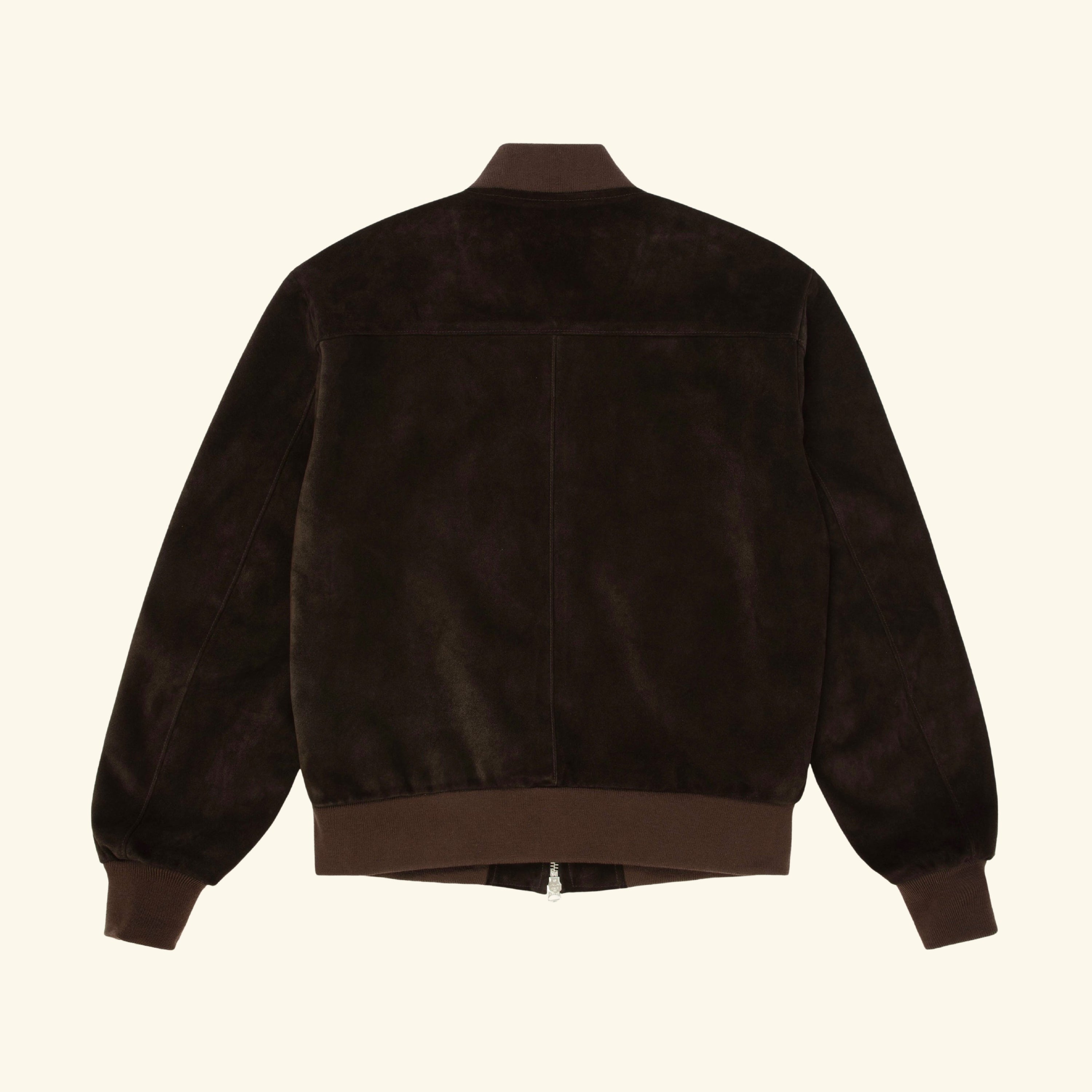 Suede Bomber Jacket