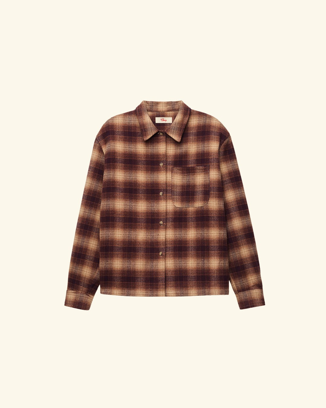 Cherry x GDC Western Flannel Shirt (Brown) – CHERRY LA