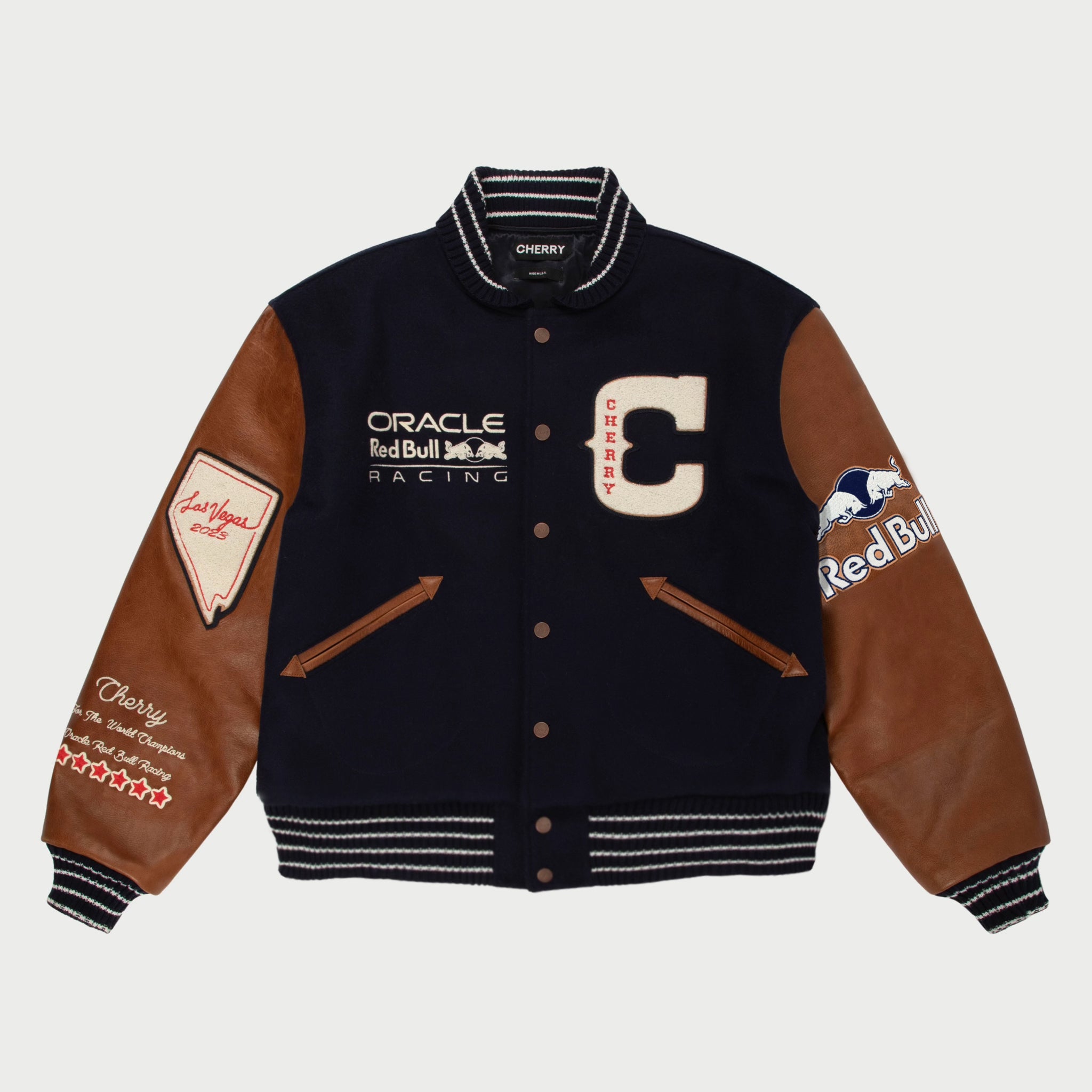 Varsity Jacket Red Bull Bomber Red Bull Racing Varsity Jacket