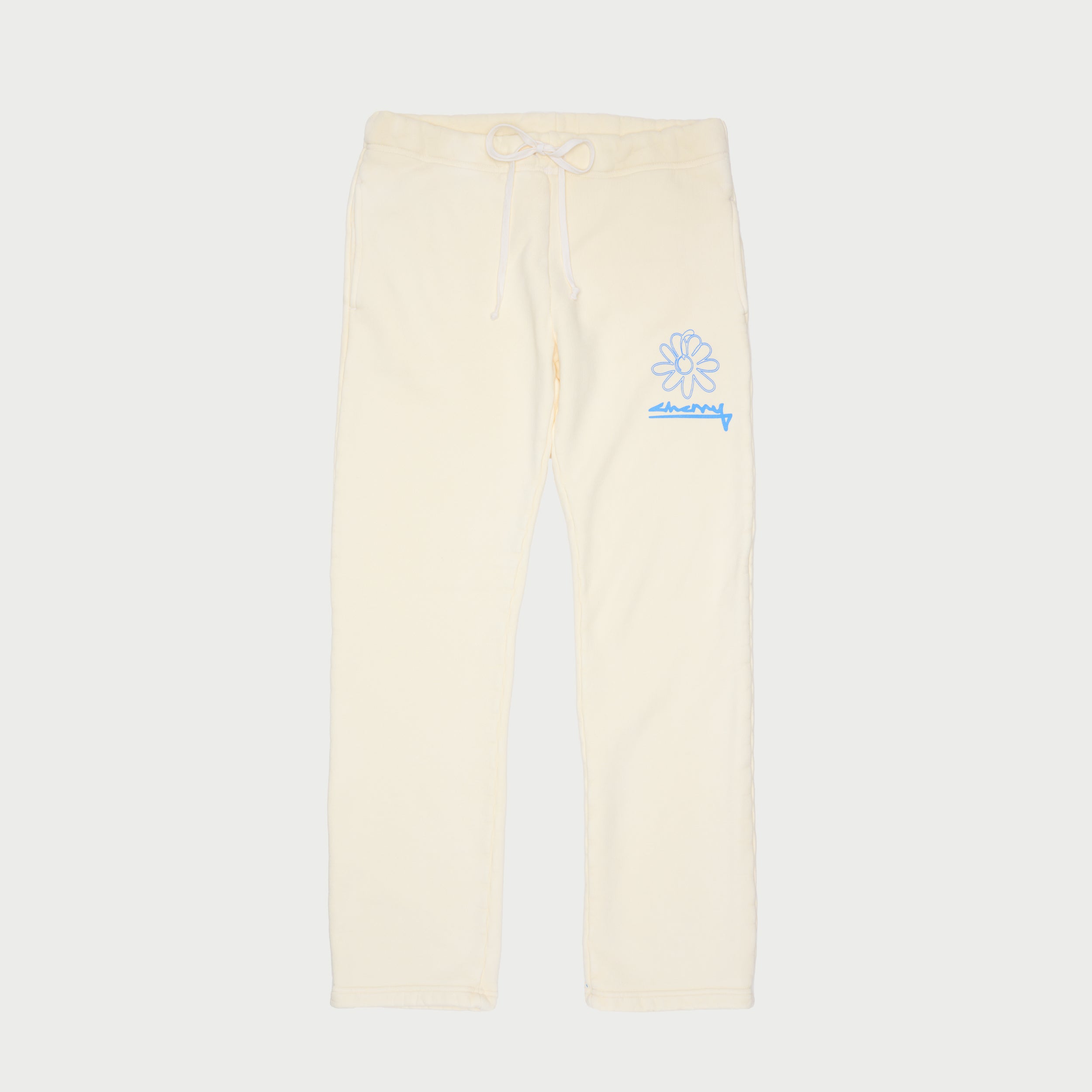 Sun Faded Flower Straight Leg Sweatpants (Navajo White) – CHERRY LA
