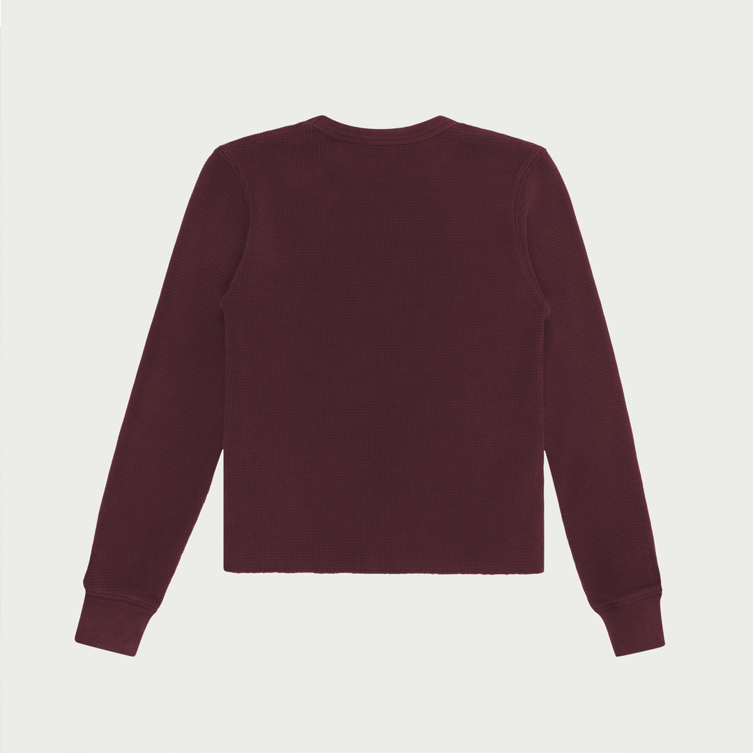 Women's Thermal L/S (Vintage Maroon)