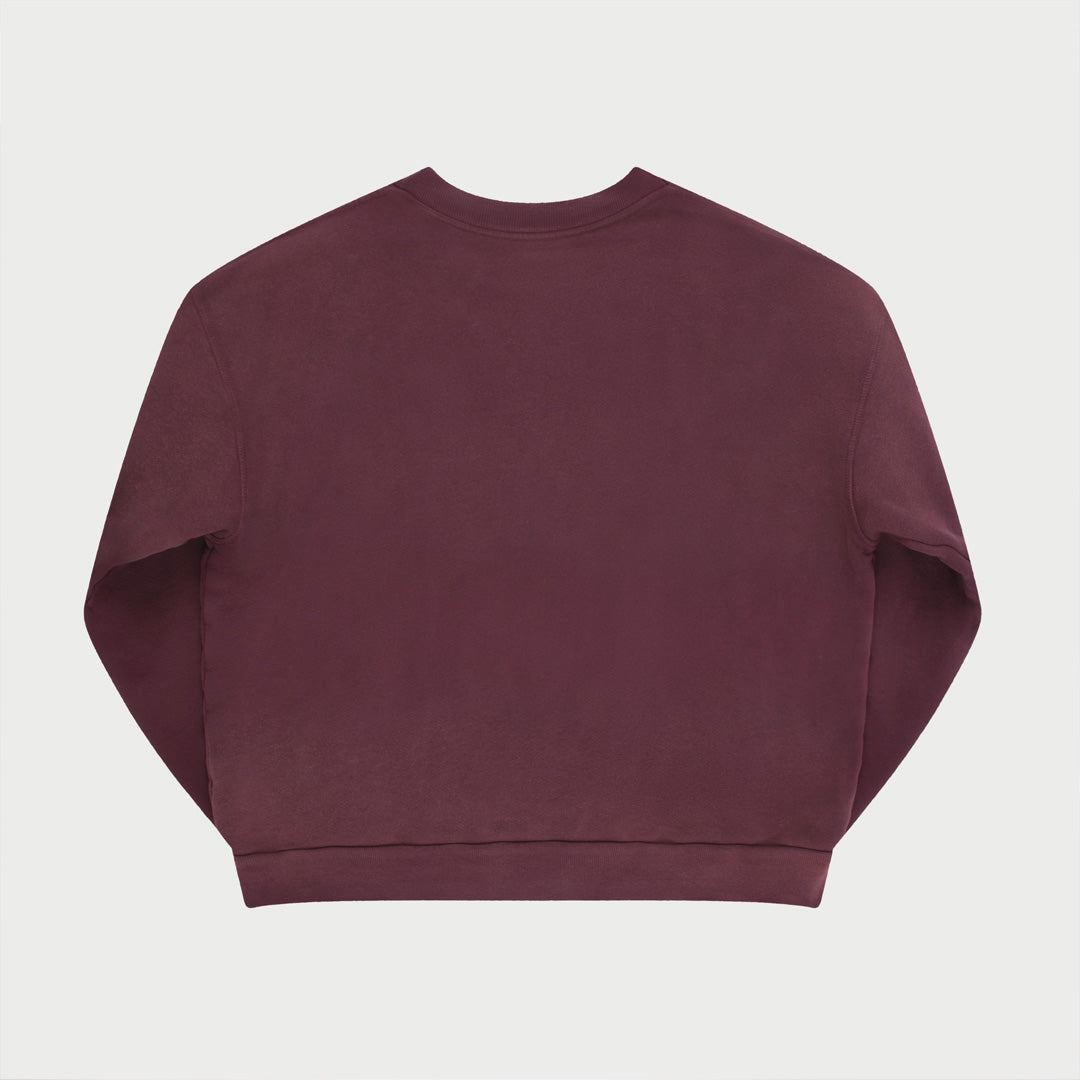 Vintage Athletic Crewneck (Maroon)