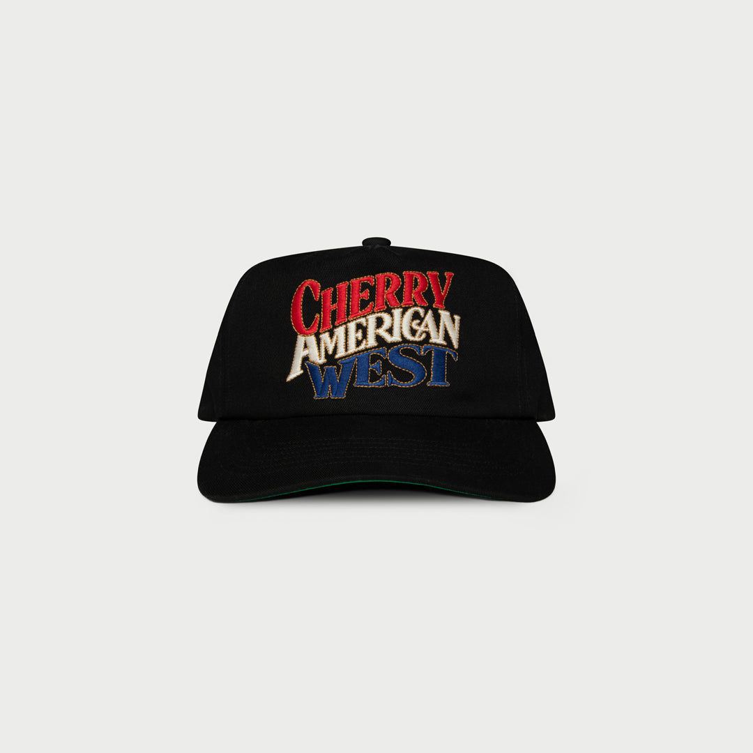 American West 5 Panel Hat (Black)