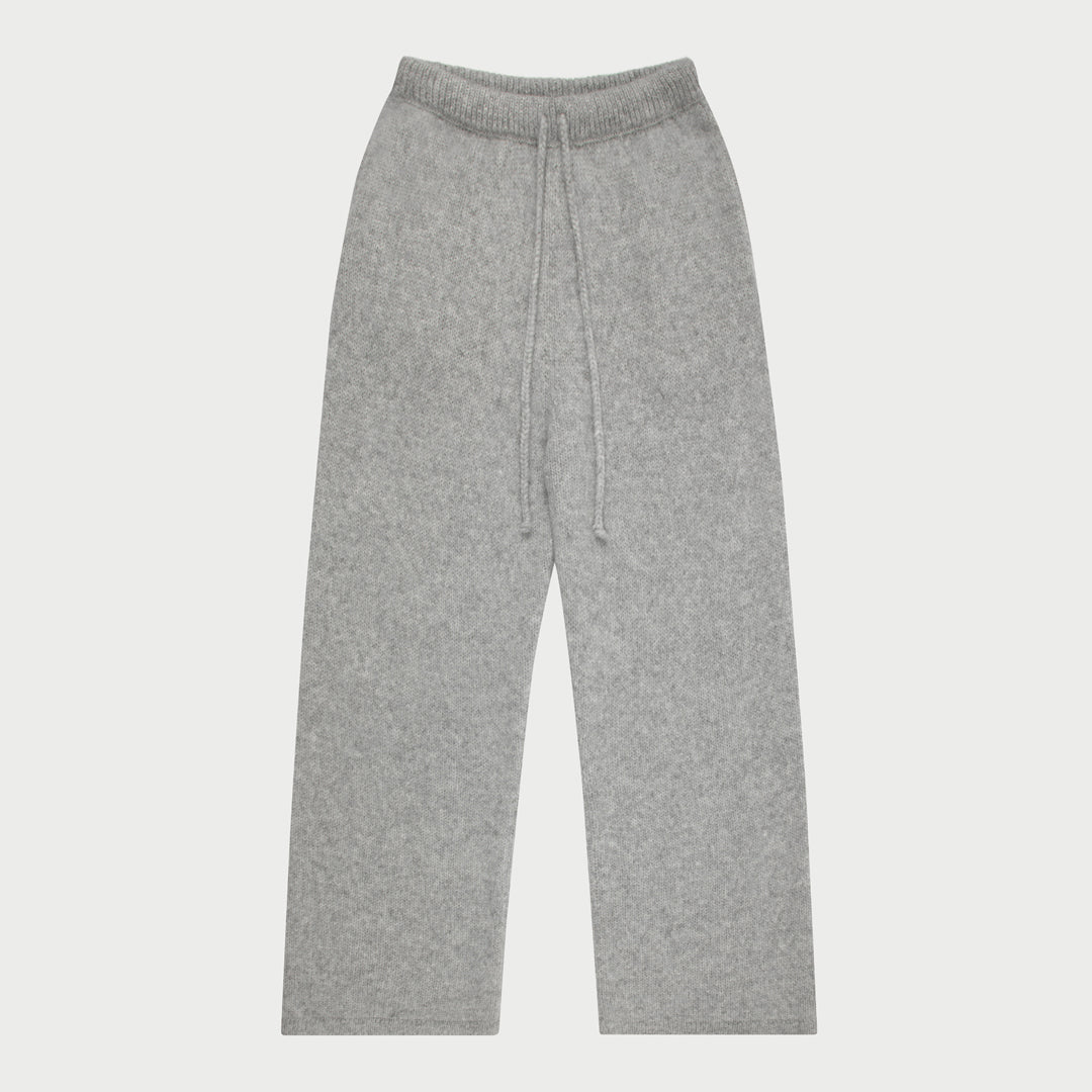 Knit Parachute Sweatpants (Grey)