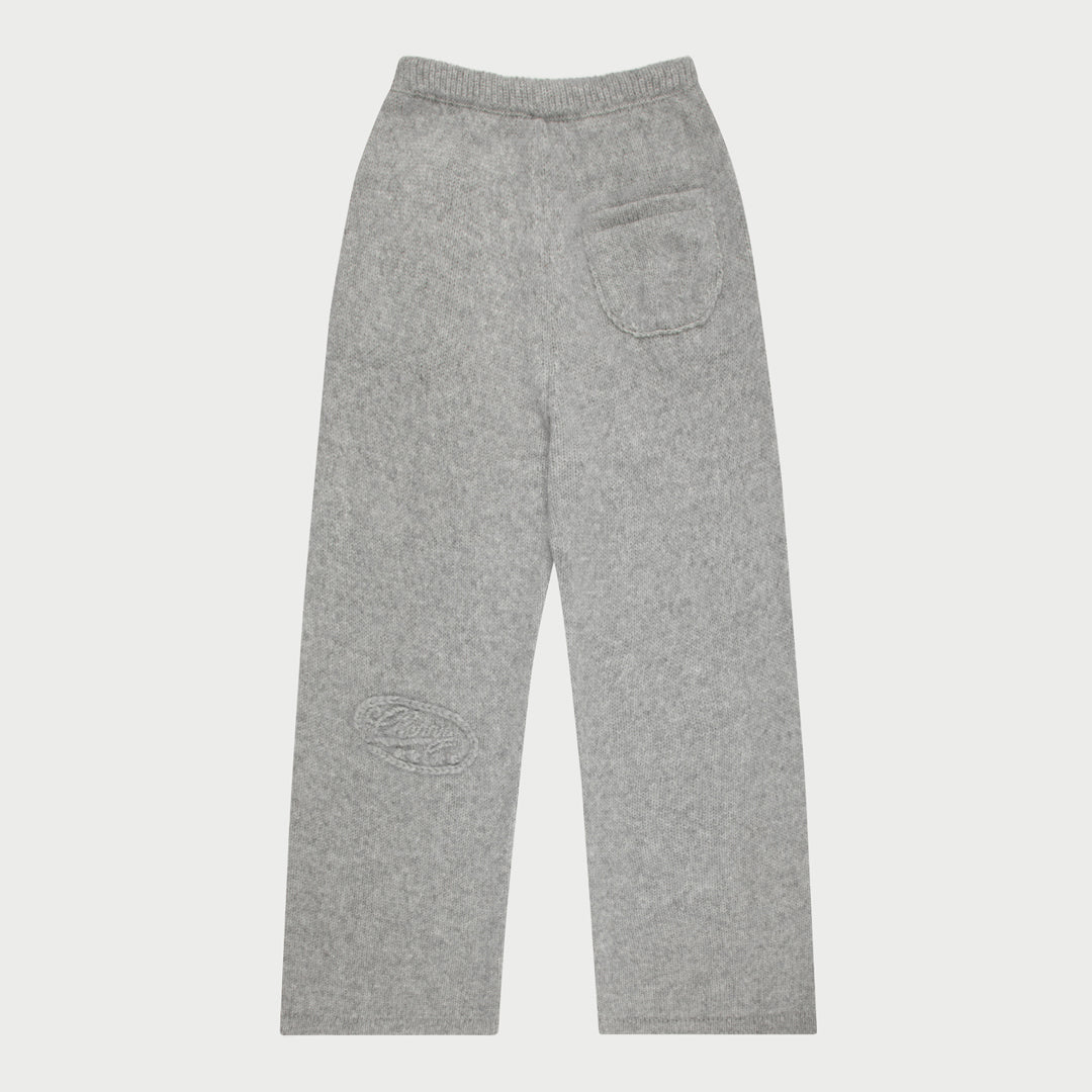 Knit Parachute Sweatpants (Grey)