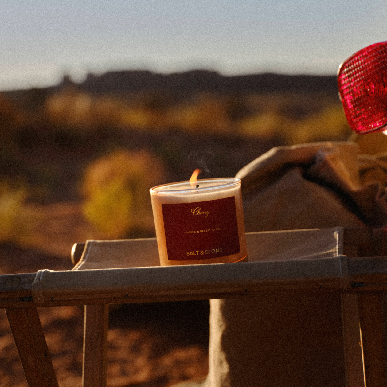 Salt & Stone + Cherry Candle