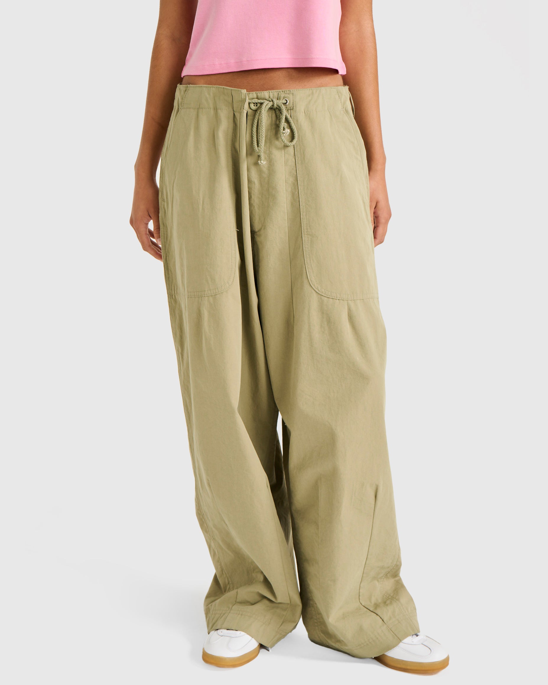 Parachute Cargo Pant (Green)