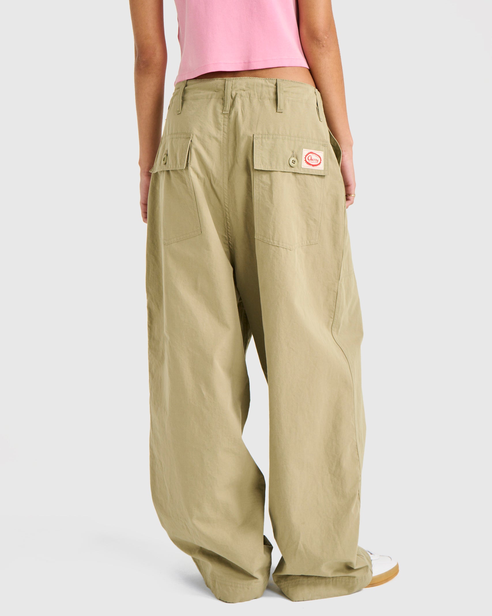 Parachute Cargo Pant (Green)