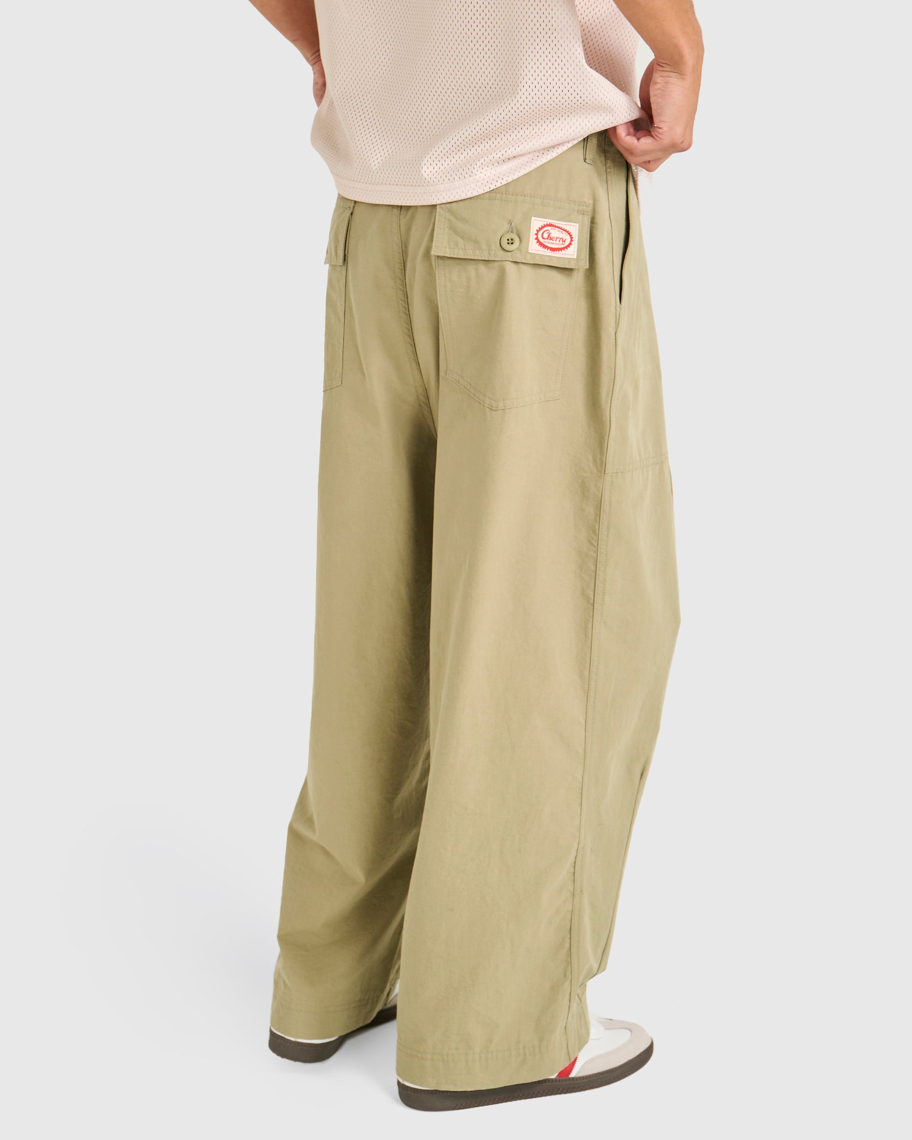 Parachute Cargo Pant (Green)