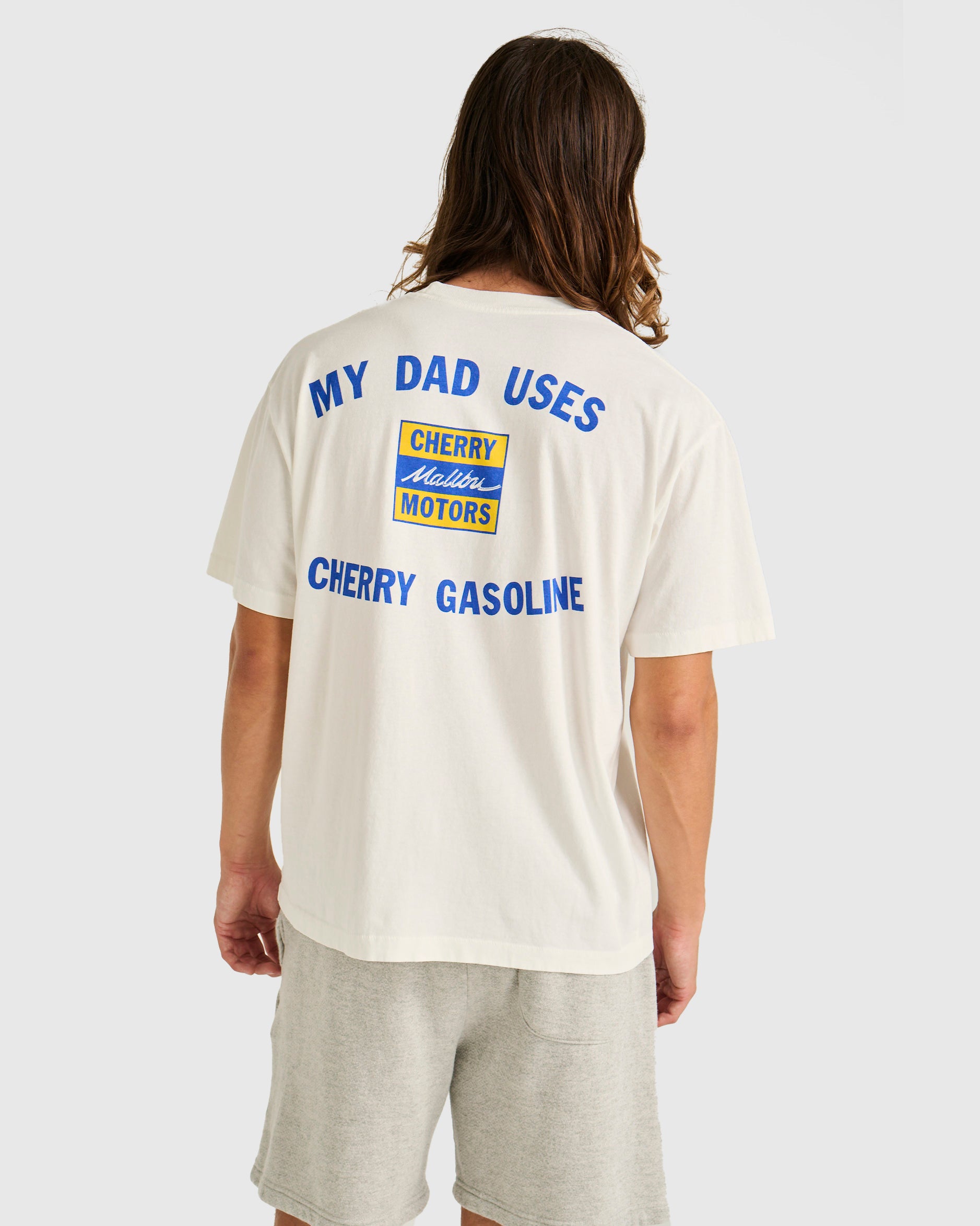 Cherry Gasoline Classic Tee (Vintage White)