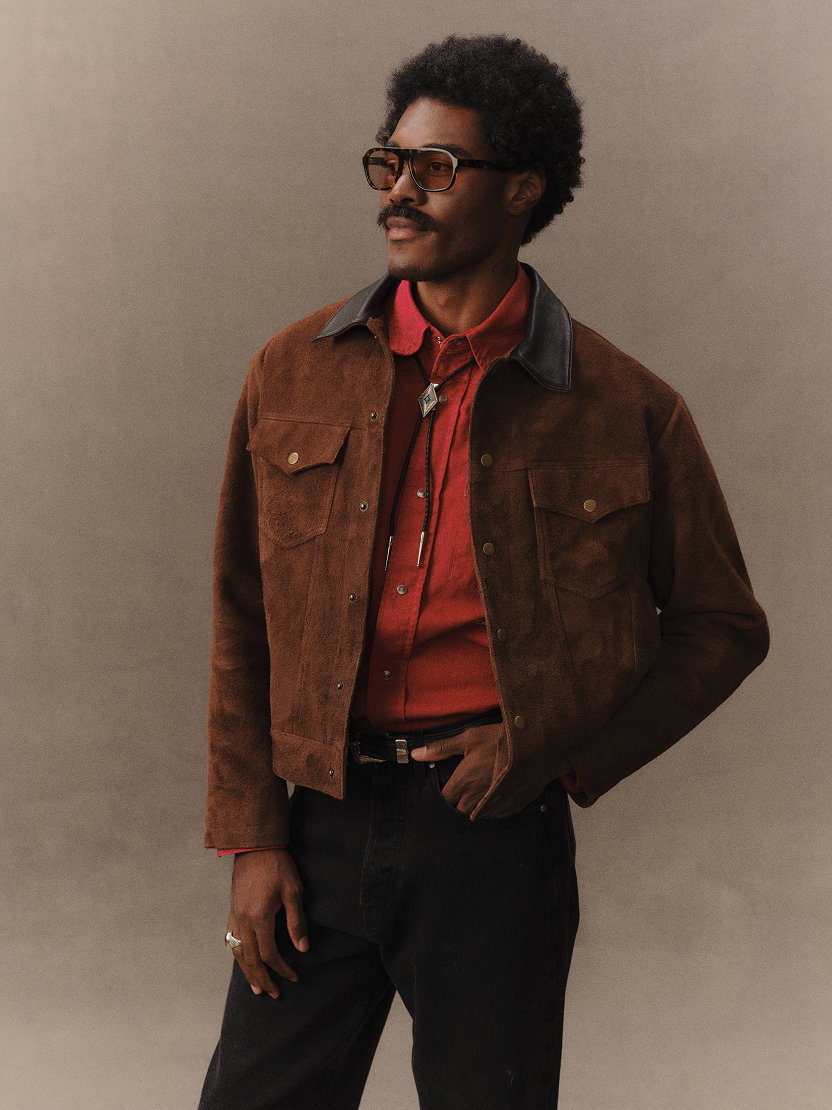 Fall 2026 men's leather look