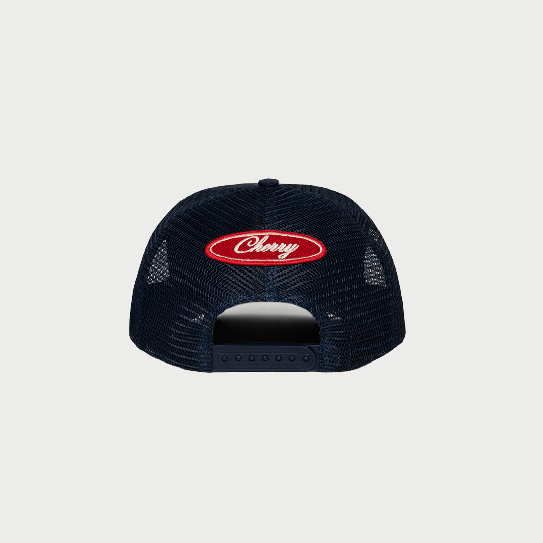 Rodeo Champ Mesh Trucker Hat (Navy)