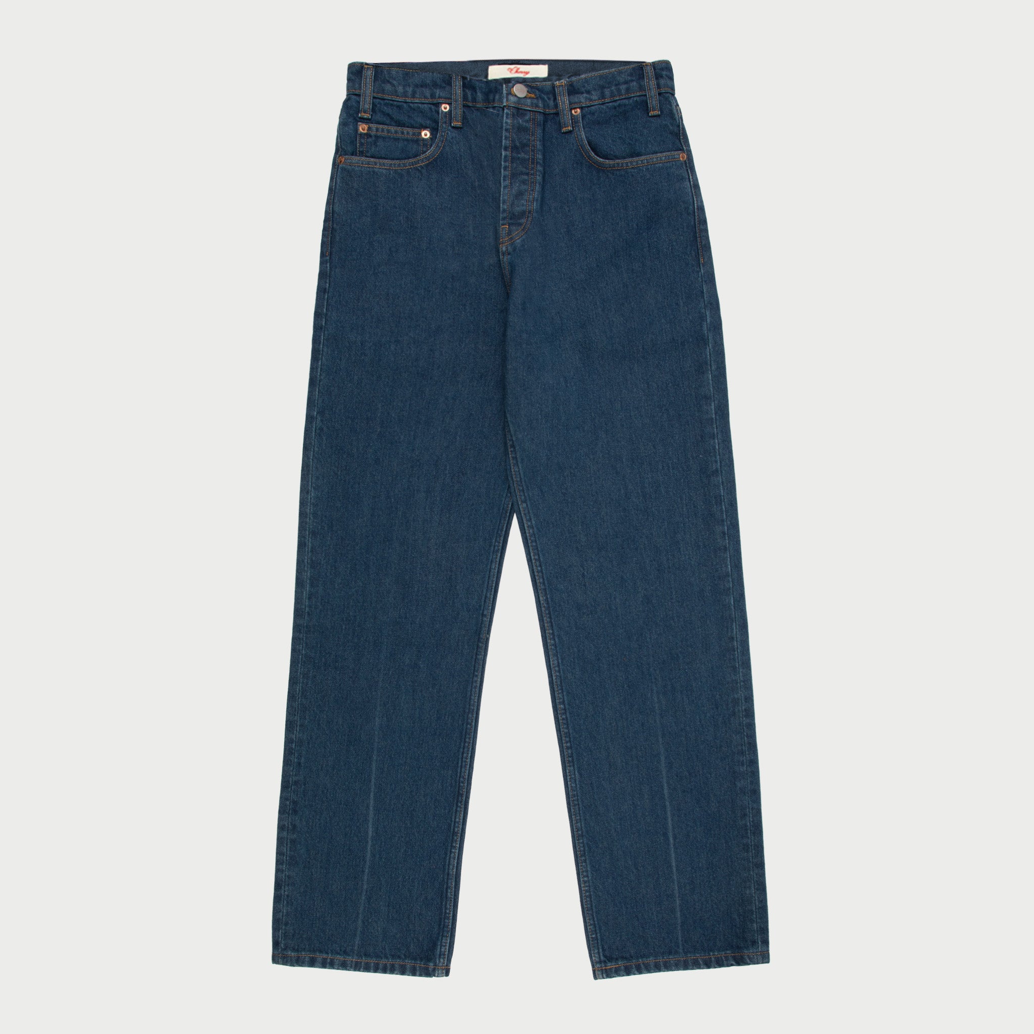 Relaxed 5 Pocket Jeans (Stone Wash)