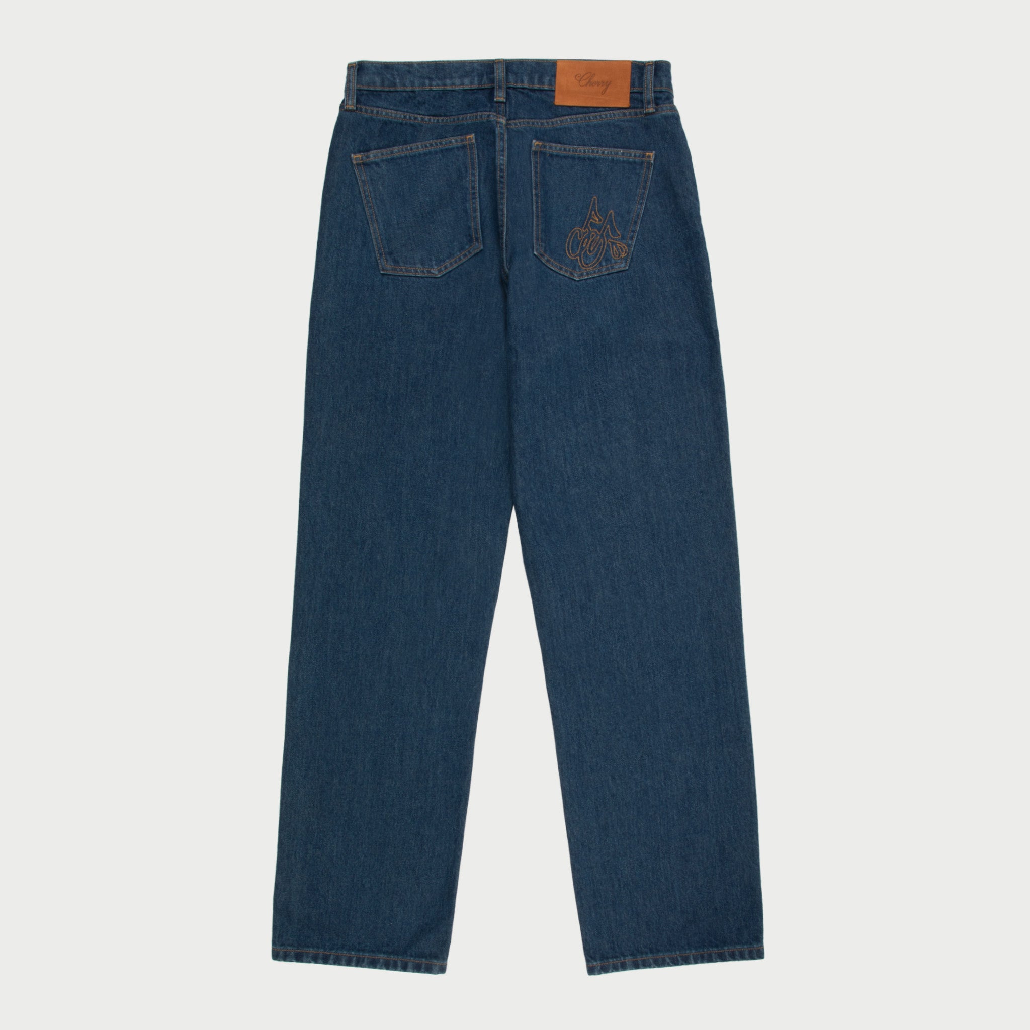 Relaxed 5 Pocket Jeans (Stone Wash)