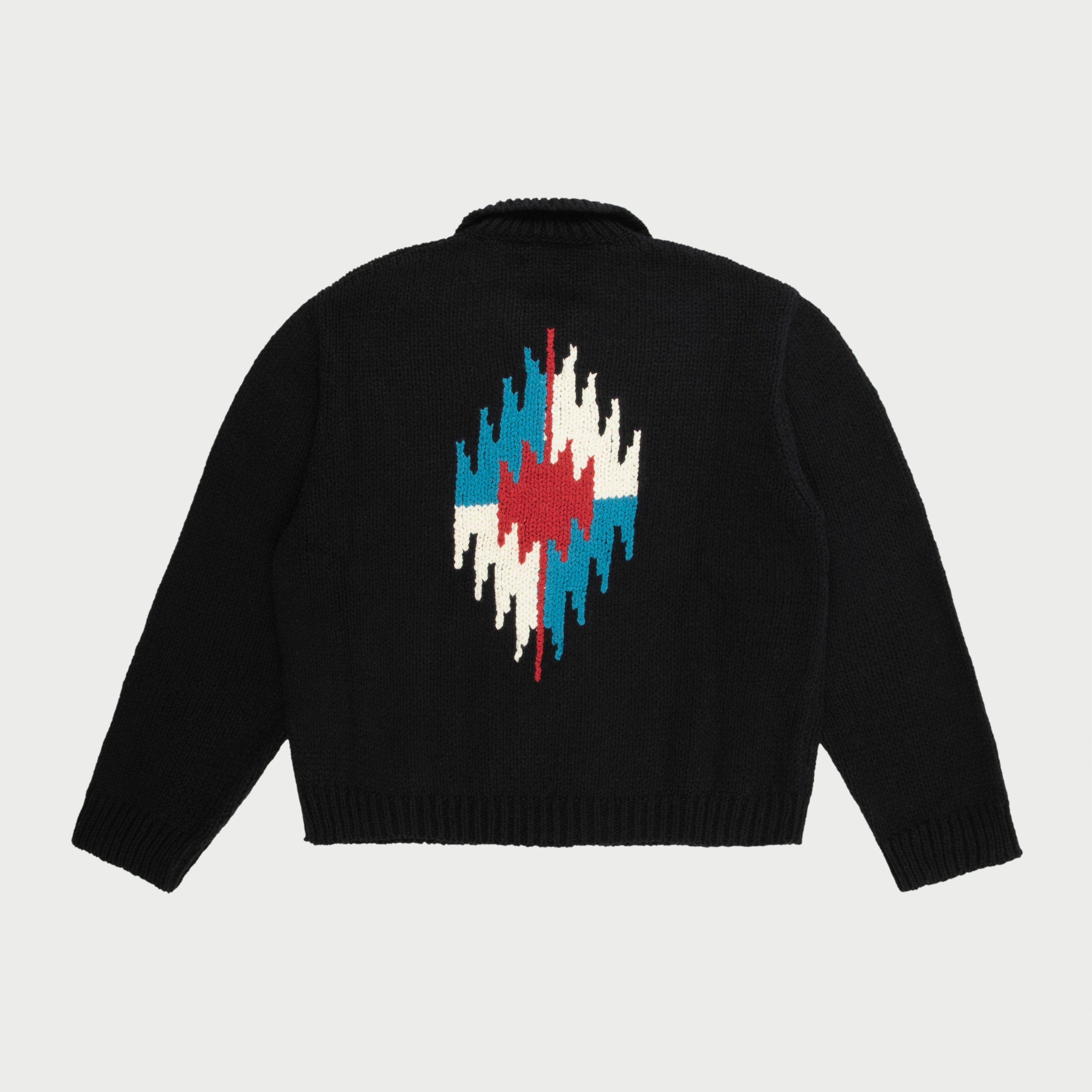 Navajo Knit Jacket (Black)