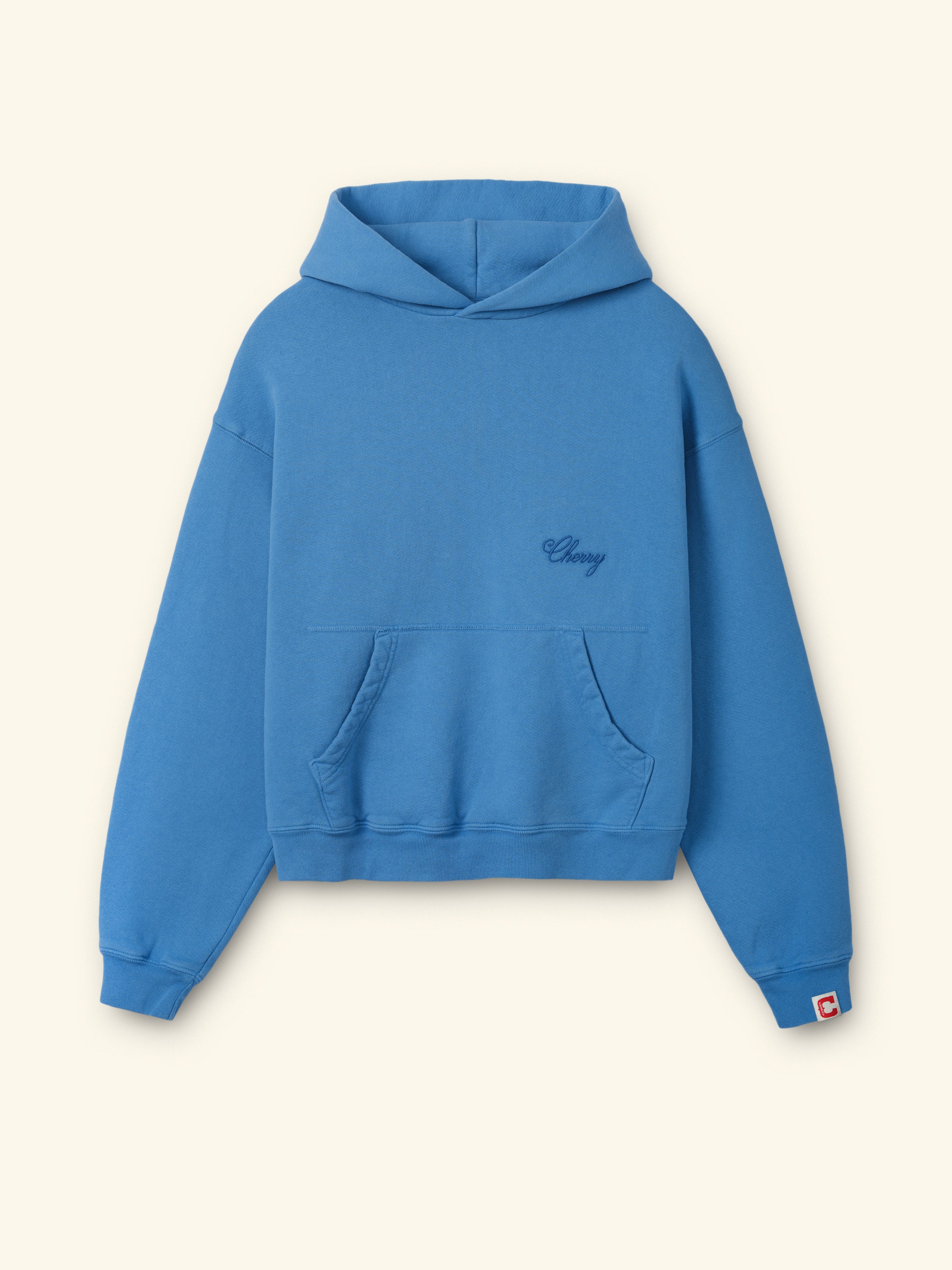 American Classic Pullover Hoodie (Steel Blue)