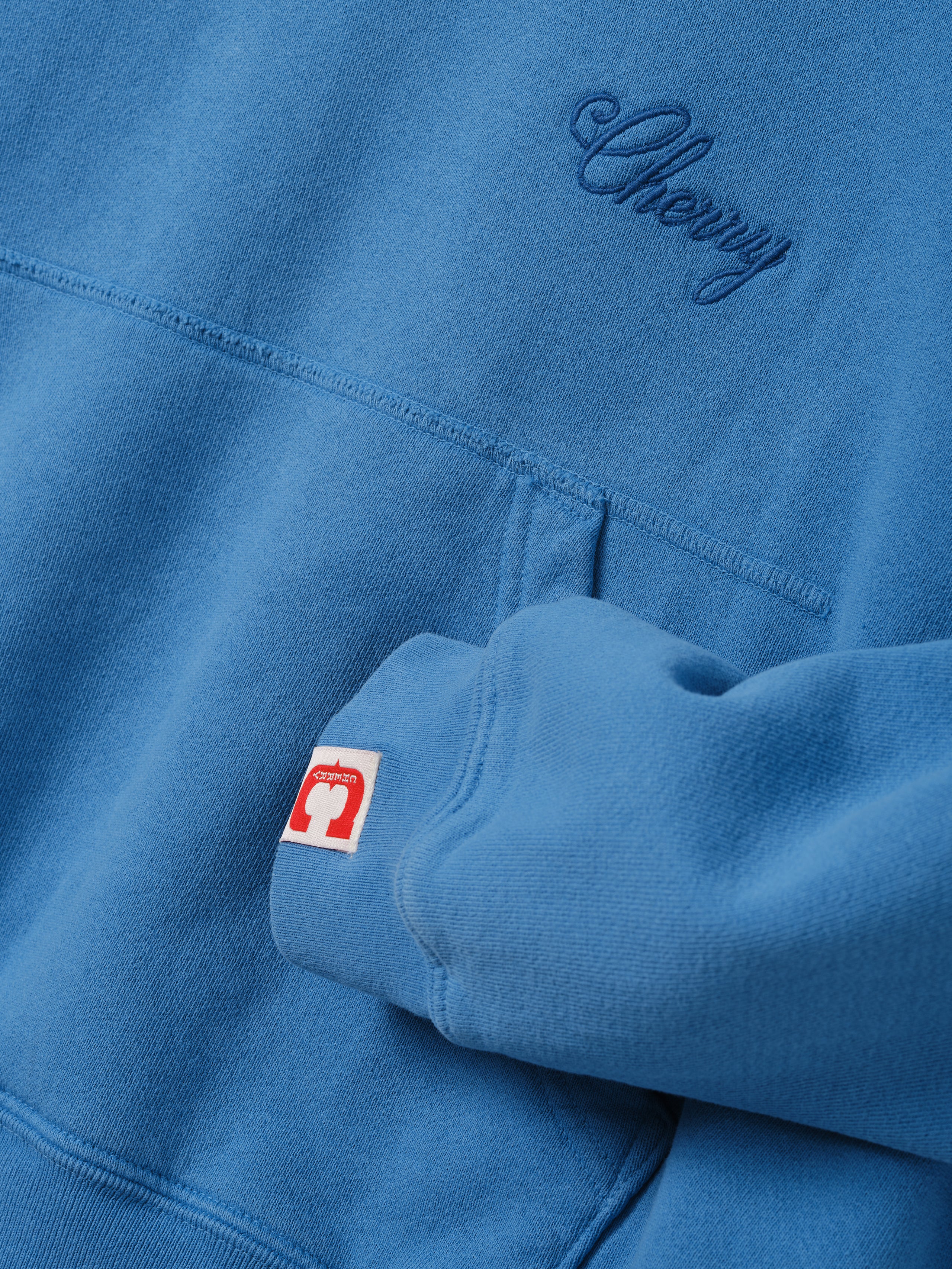 American Classic Pullover Hoodie (Steel Blue)
