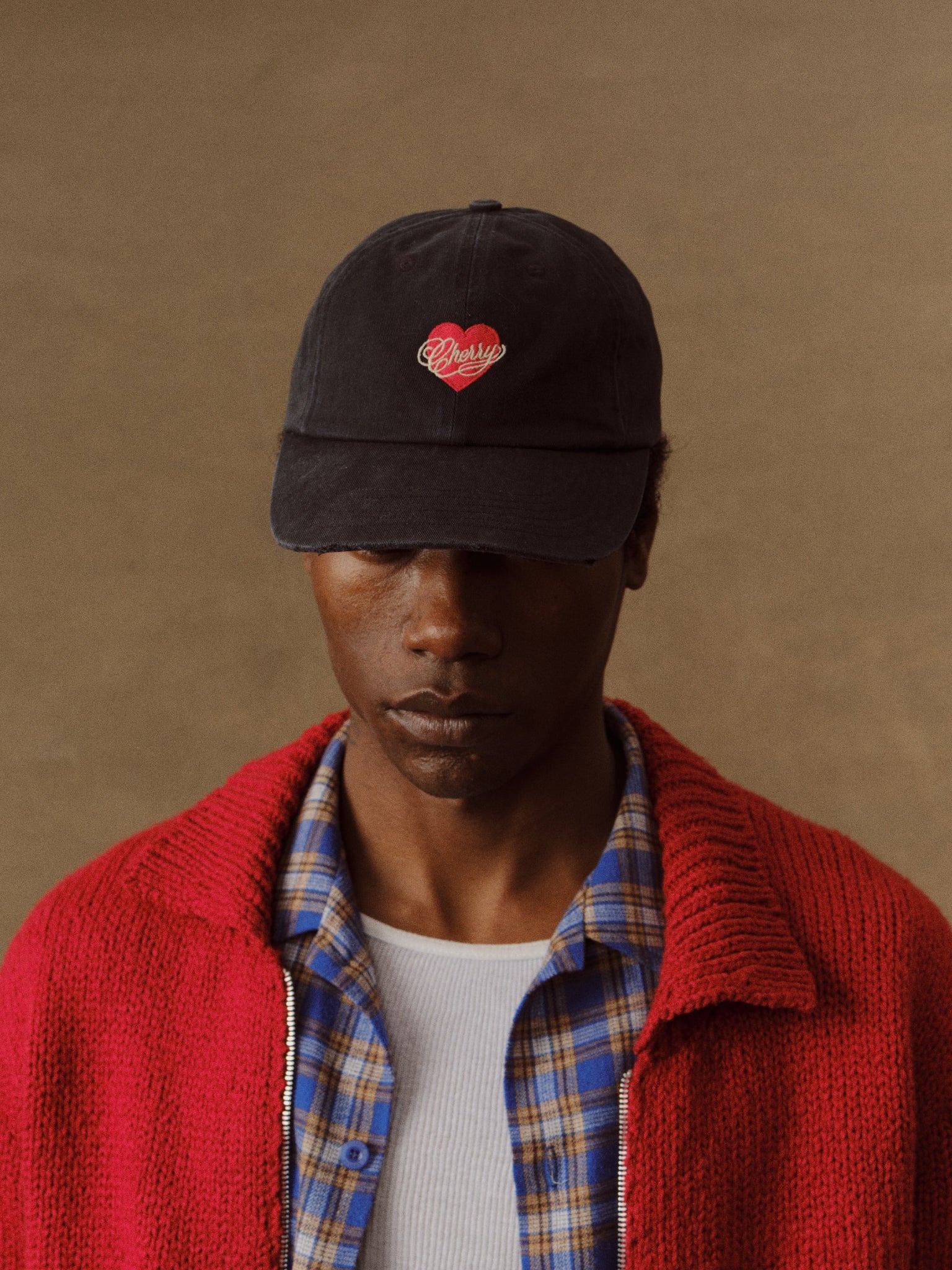 Valentine's 6 Panel Hat (Black)